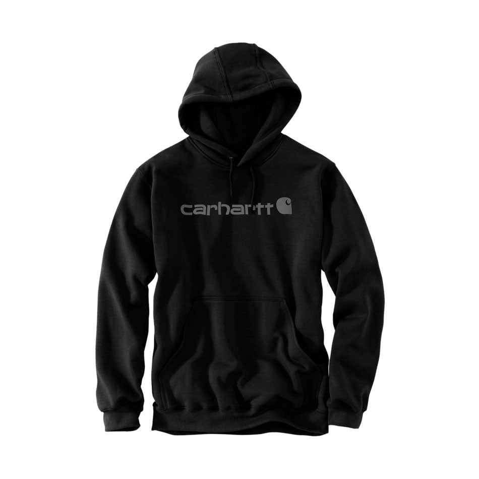 SIGNATURE LOGO MIDWEIGHT HOODIE Black/Gray