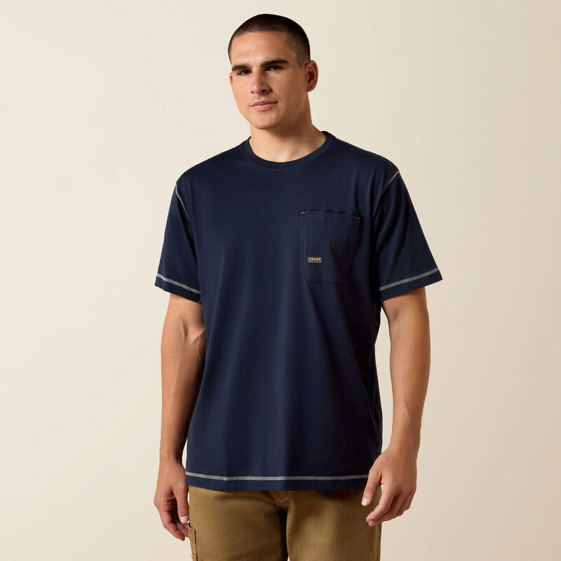 REBAR WORKMAN T-SHIRT Navy