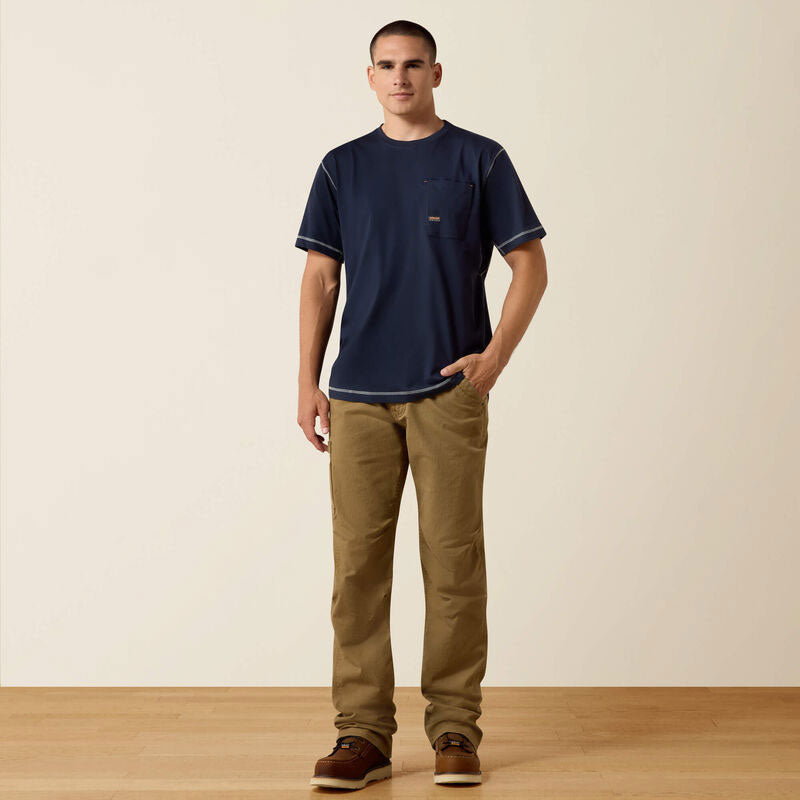 REBAR WORKMAN T-SHIRT Navy