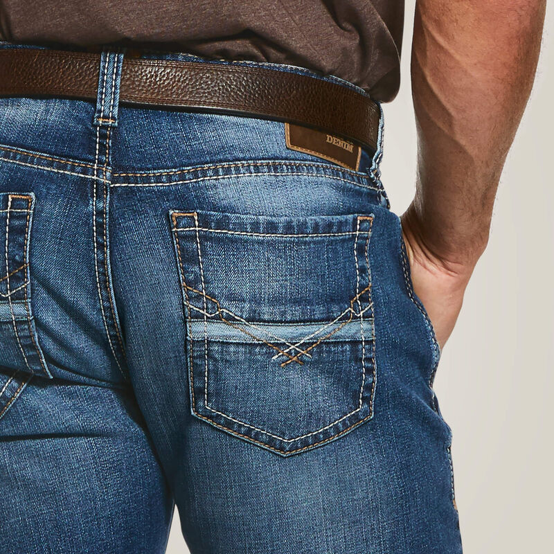 M7 ROCKER STRETCH NASSAU STACKABLE STRAIGHT LEG JEAN Summit