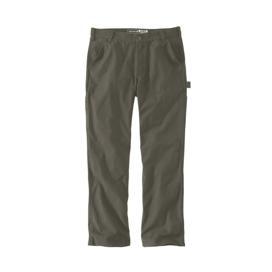 DUCK DUNGAREES STRAIGHT FIT PANT Moss