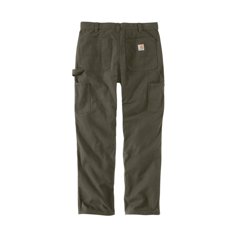 DUCK DUNGAREES STRAIGHT FIT PANT Moss