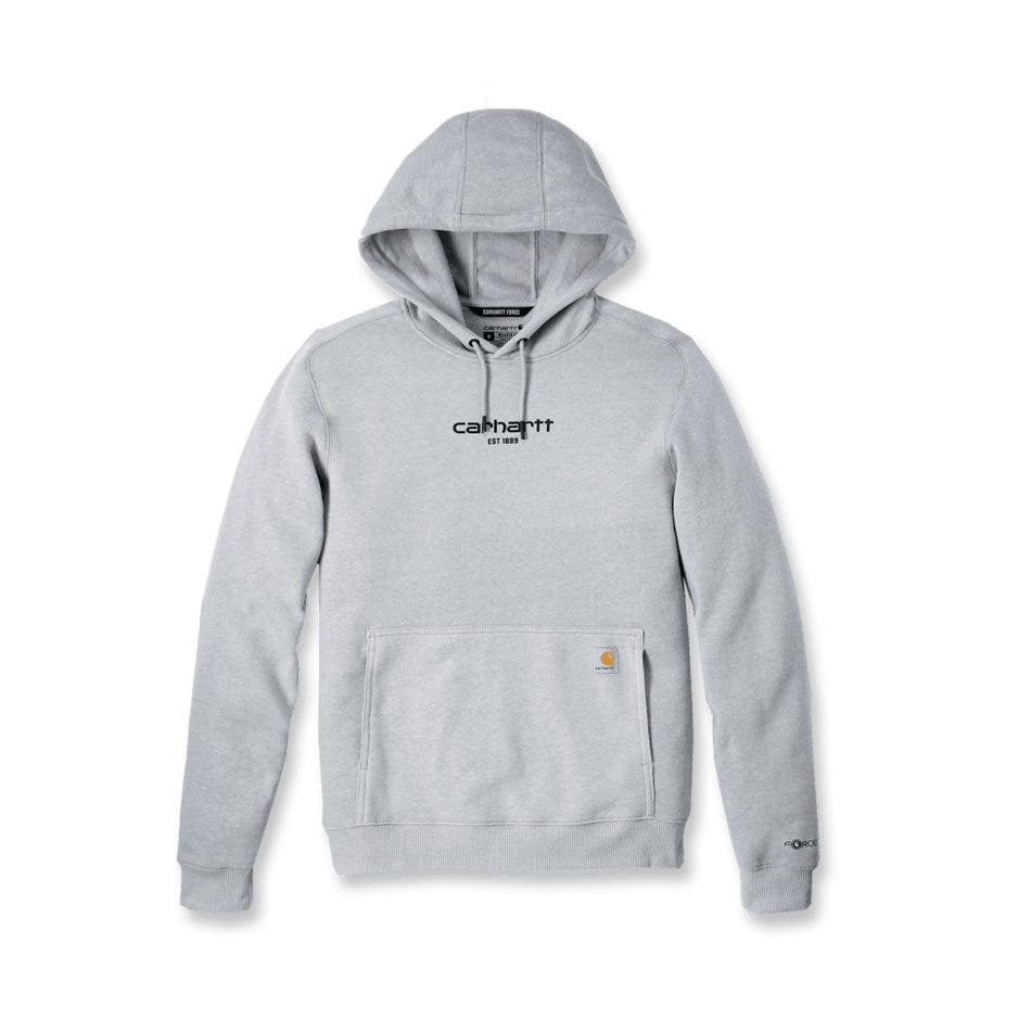 FORCE LIGHTWEIGHT GRAPHIC HOODIE Asphalt Heather