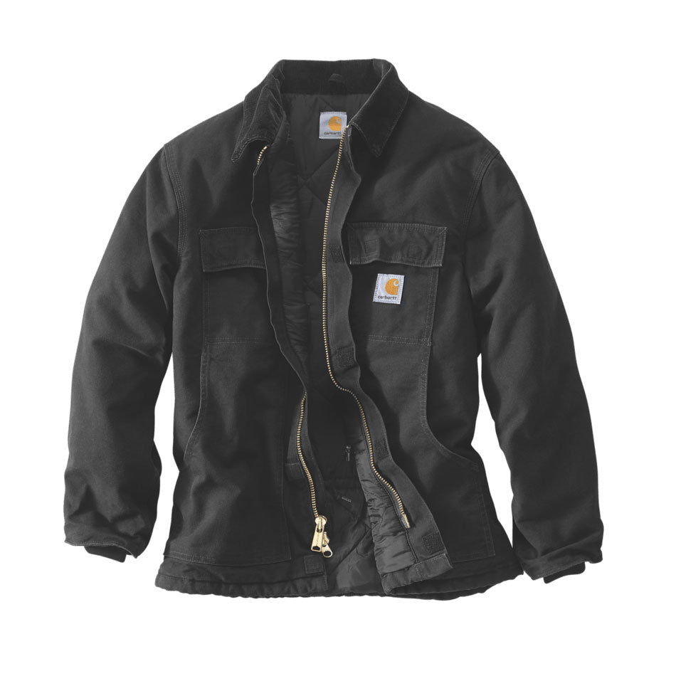 FIRM DUCK TRADITIONAL COAT Black