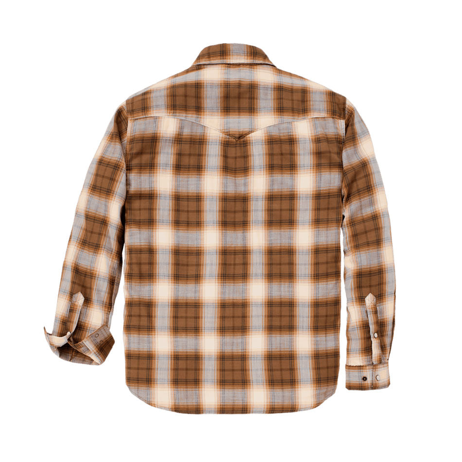 MONTANA LONG SLEEVE PLAID SHIRT Carhartt Brown
