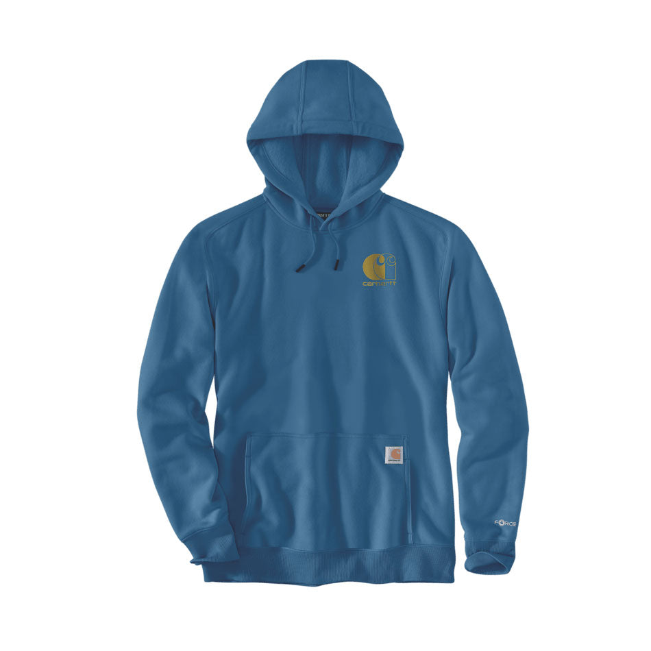 FORCE LIGHTWEIGHT LOGO HOODIE Dark Horizon Blue