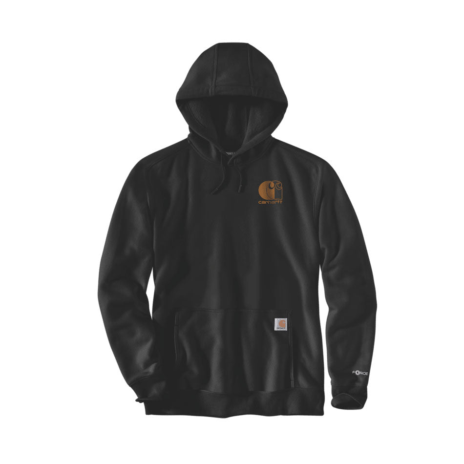 FORCE LIGHTWEIGHT LOGO HOODIE Black