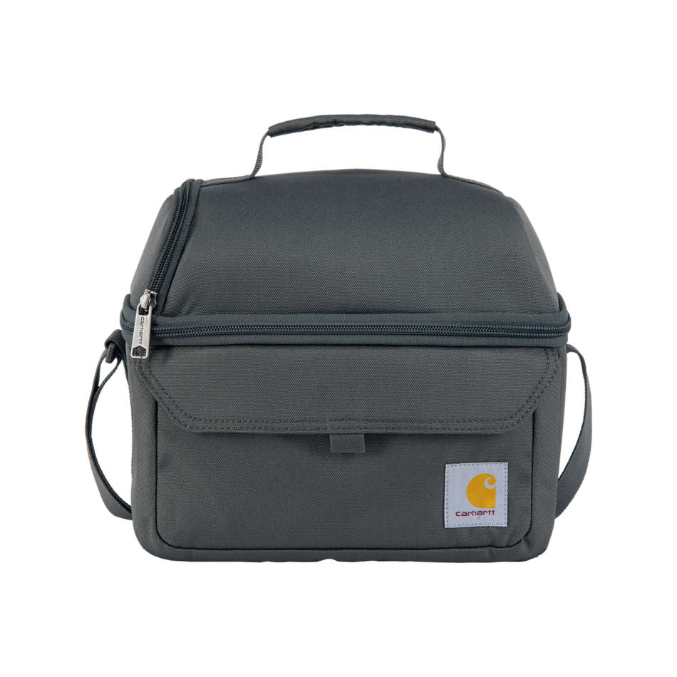 12 CAN TWO COMPARTMENT LUNCH COOLER Gravel