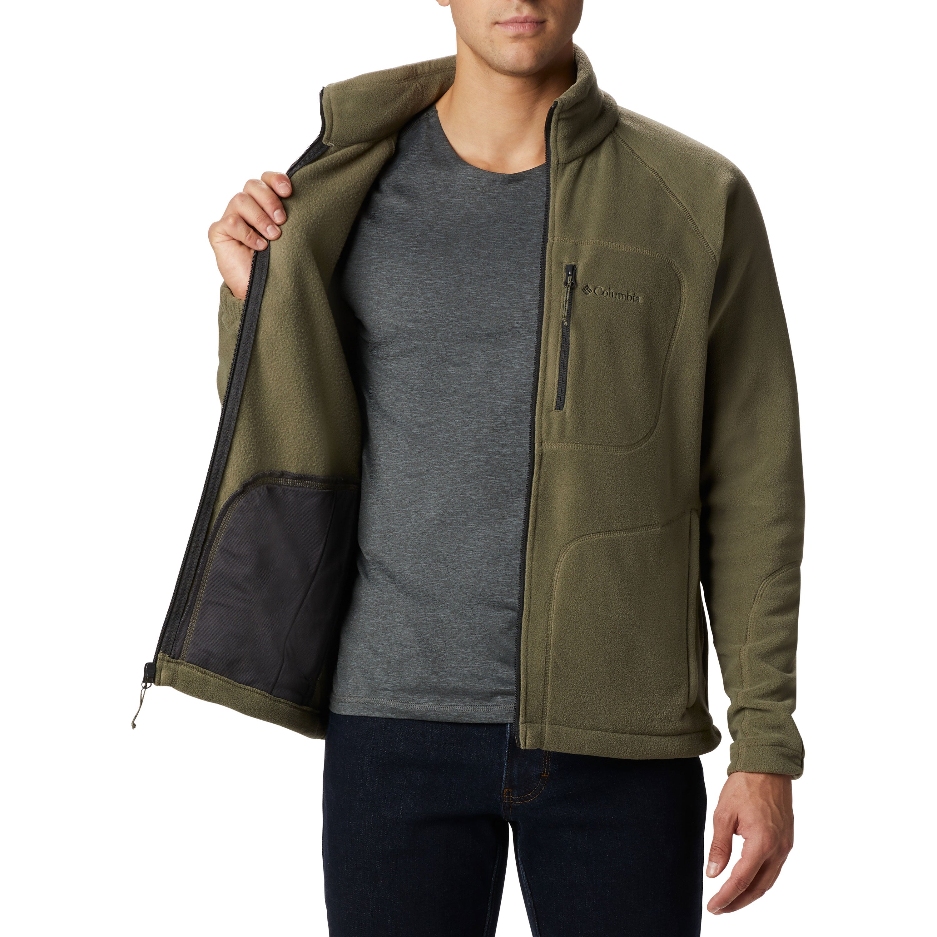 FAST TREK™ II FULL ZIP FLEECE Stone Green