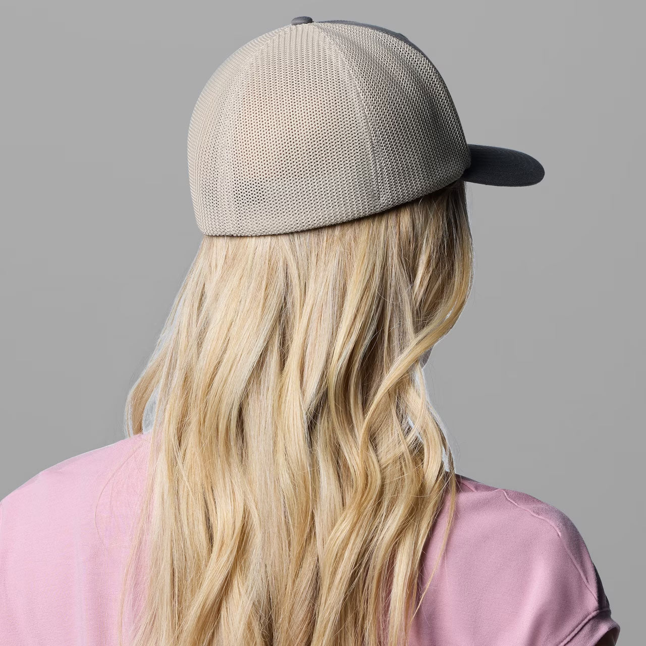 COLUMBIA MESH FLEXFIT City Grey, Dark Stone