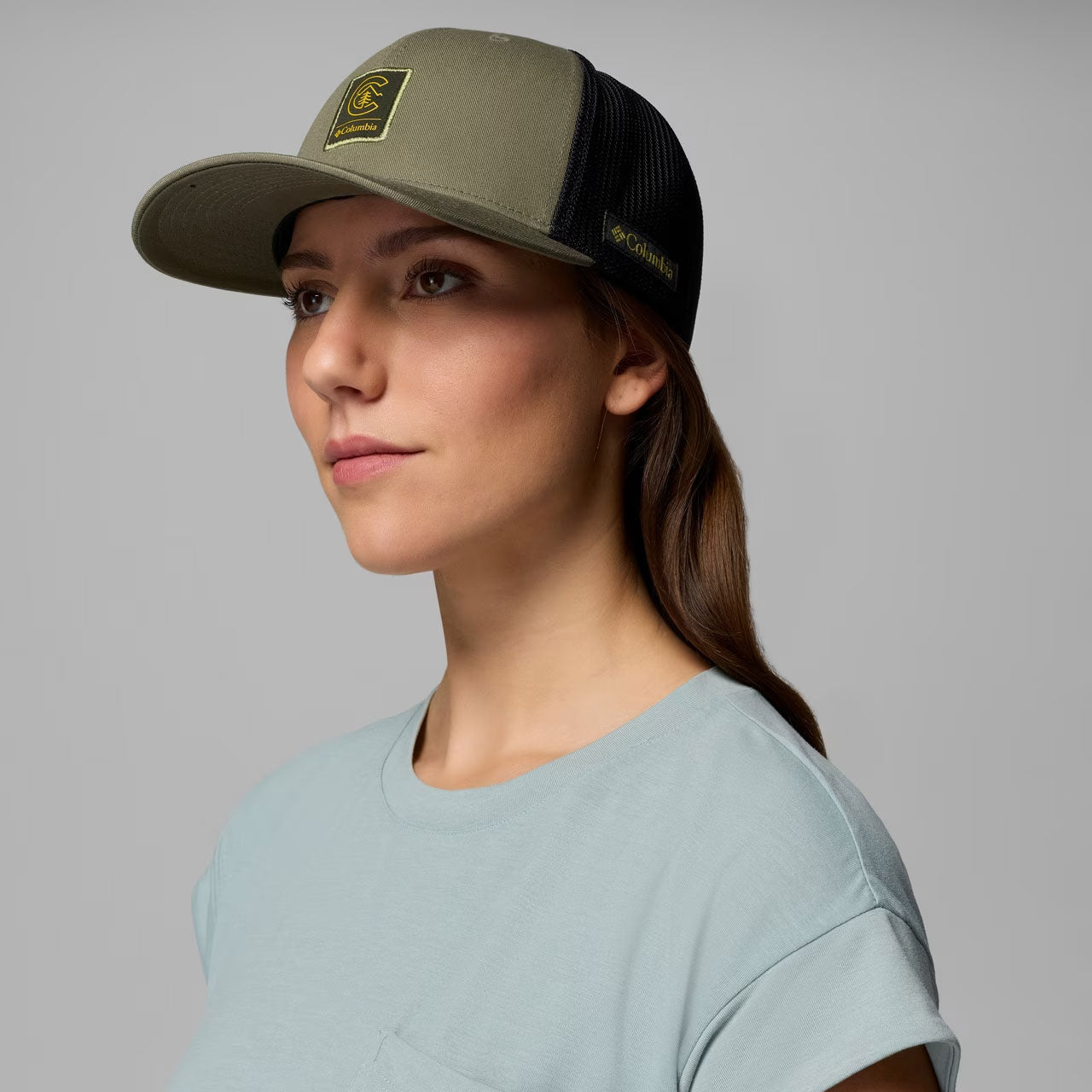 COLUMBIA MESH FLEXFIT Stone Green, Columbia C-Tree