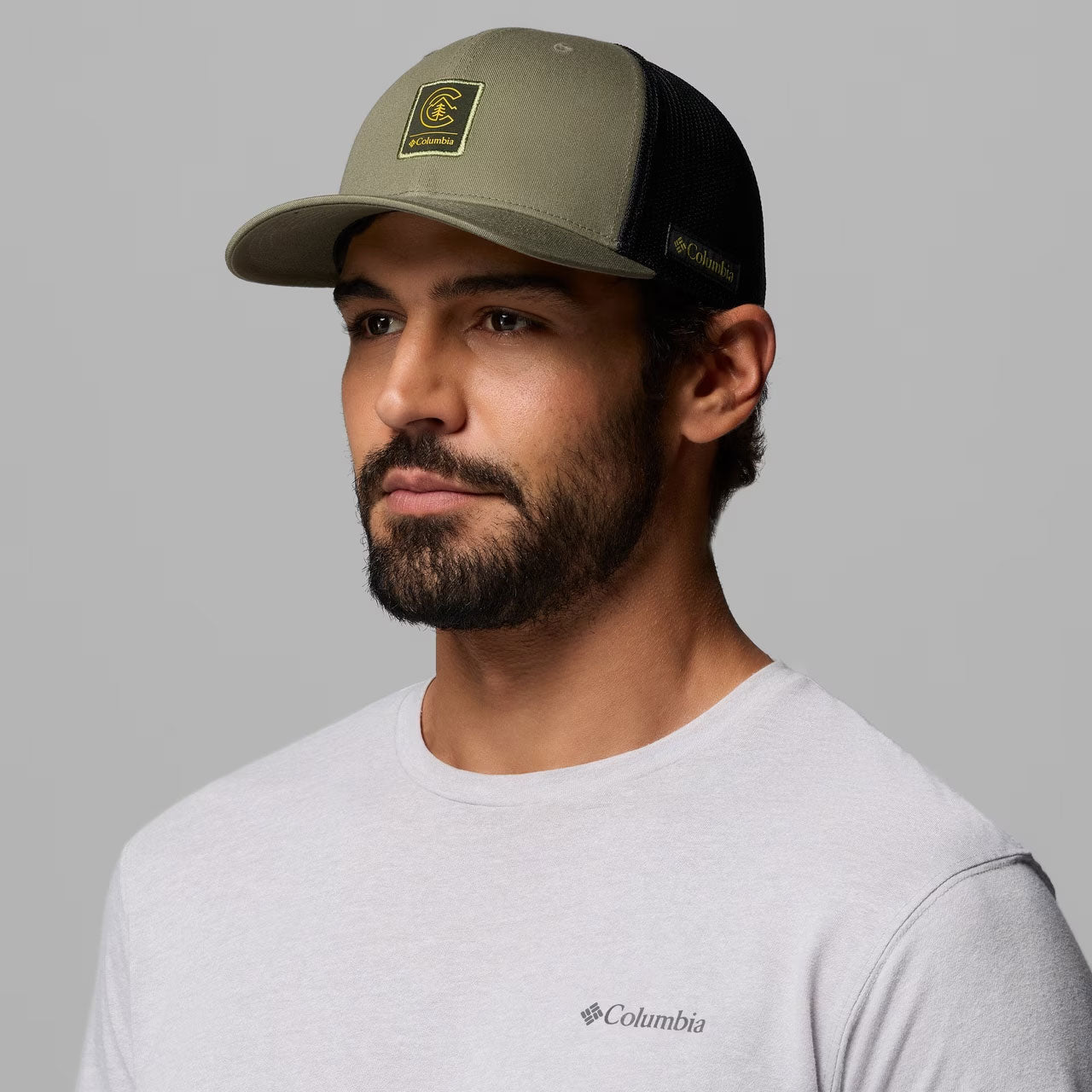 COLUMBIA MESH FLEXFIT Stone Green, Columbia C-Tree