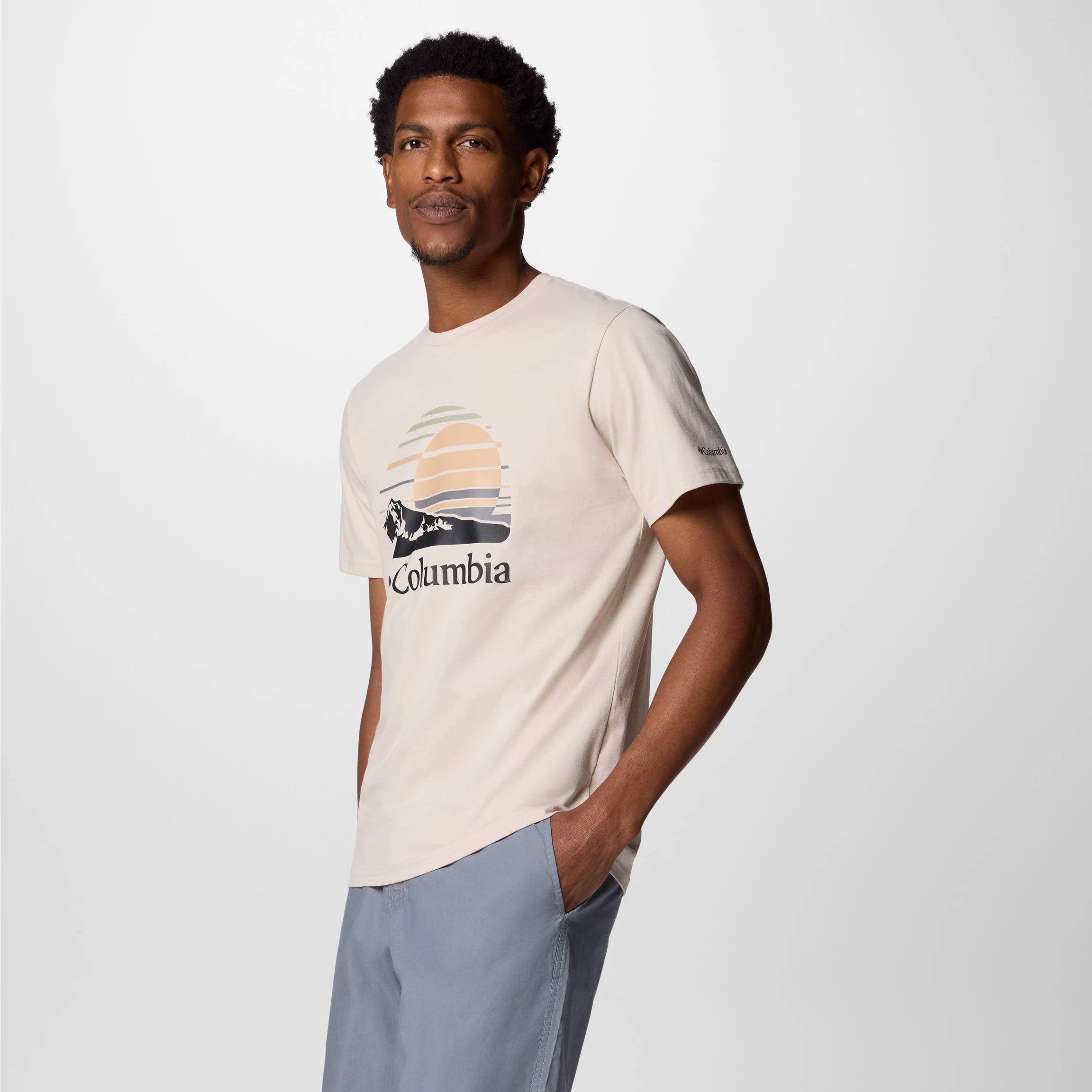 PATH LAKE II GRAPHIC T-SHIRT Dark Stone