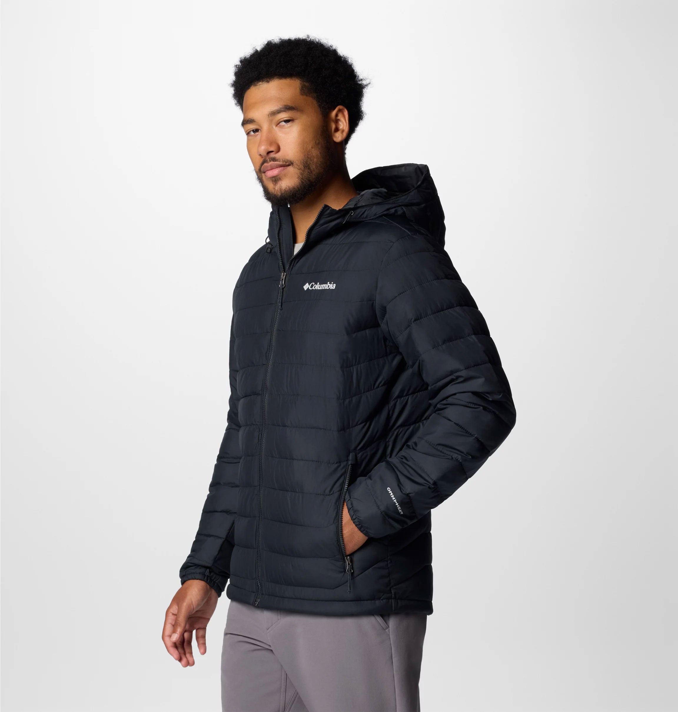 POWDER LITE™ II HOODED INSULATED JACKET Black