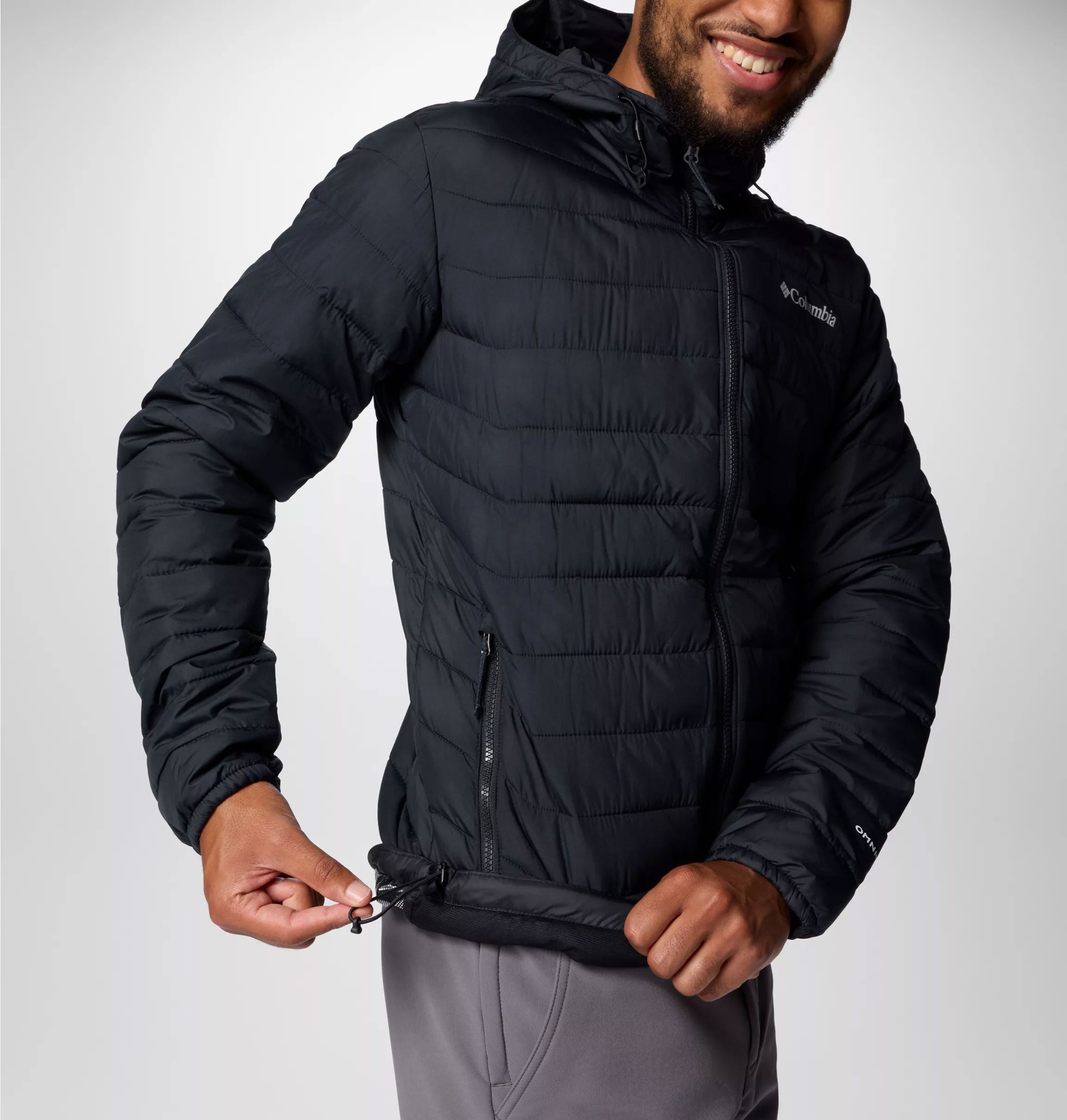 POWDER LITE™ II HOODED INSULATED JACKET Black