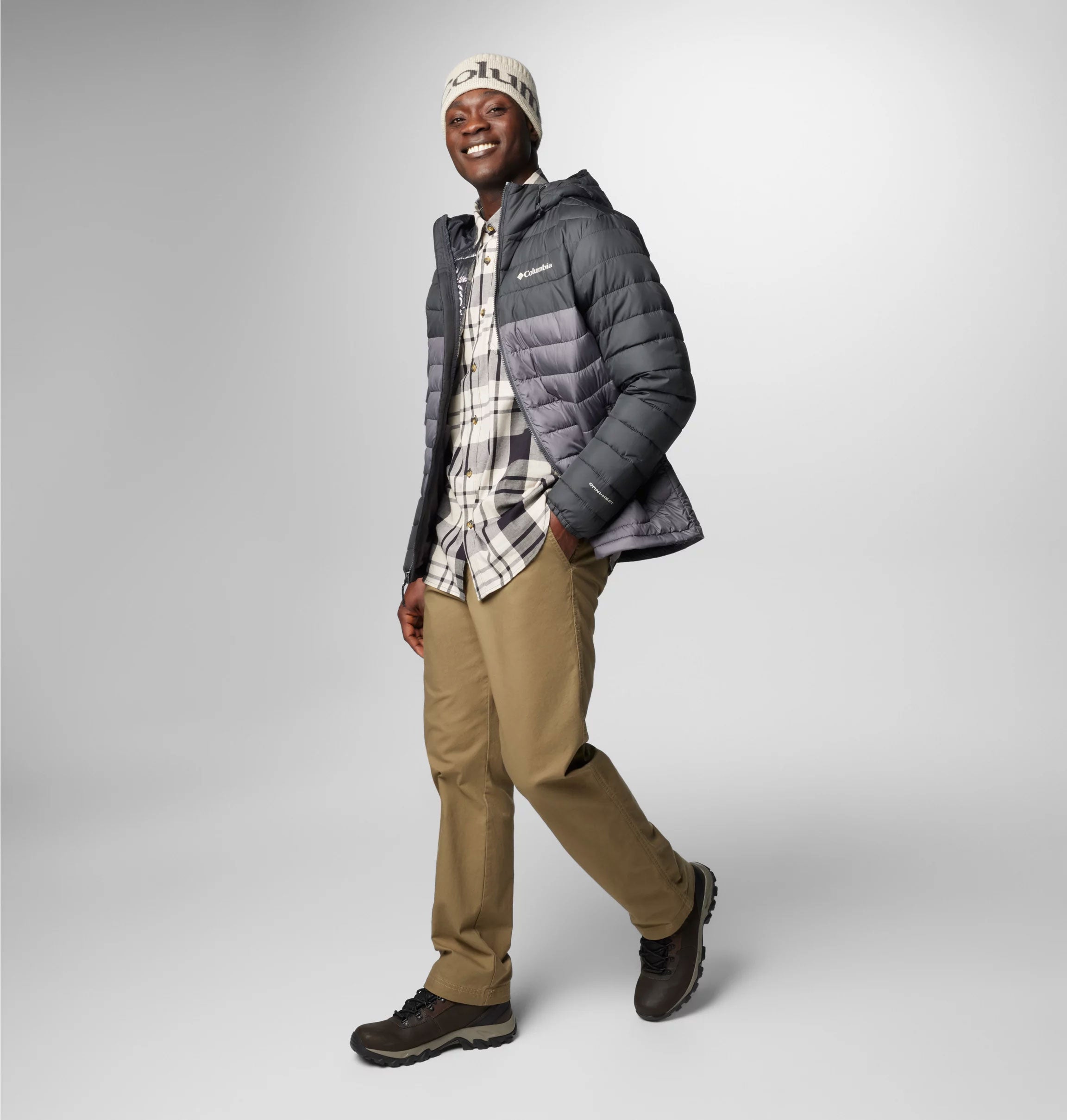 POWDER LITE™ II HOODED INSULATED JACKET City Grey, Shark