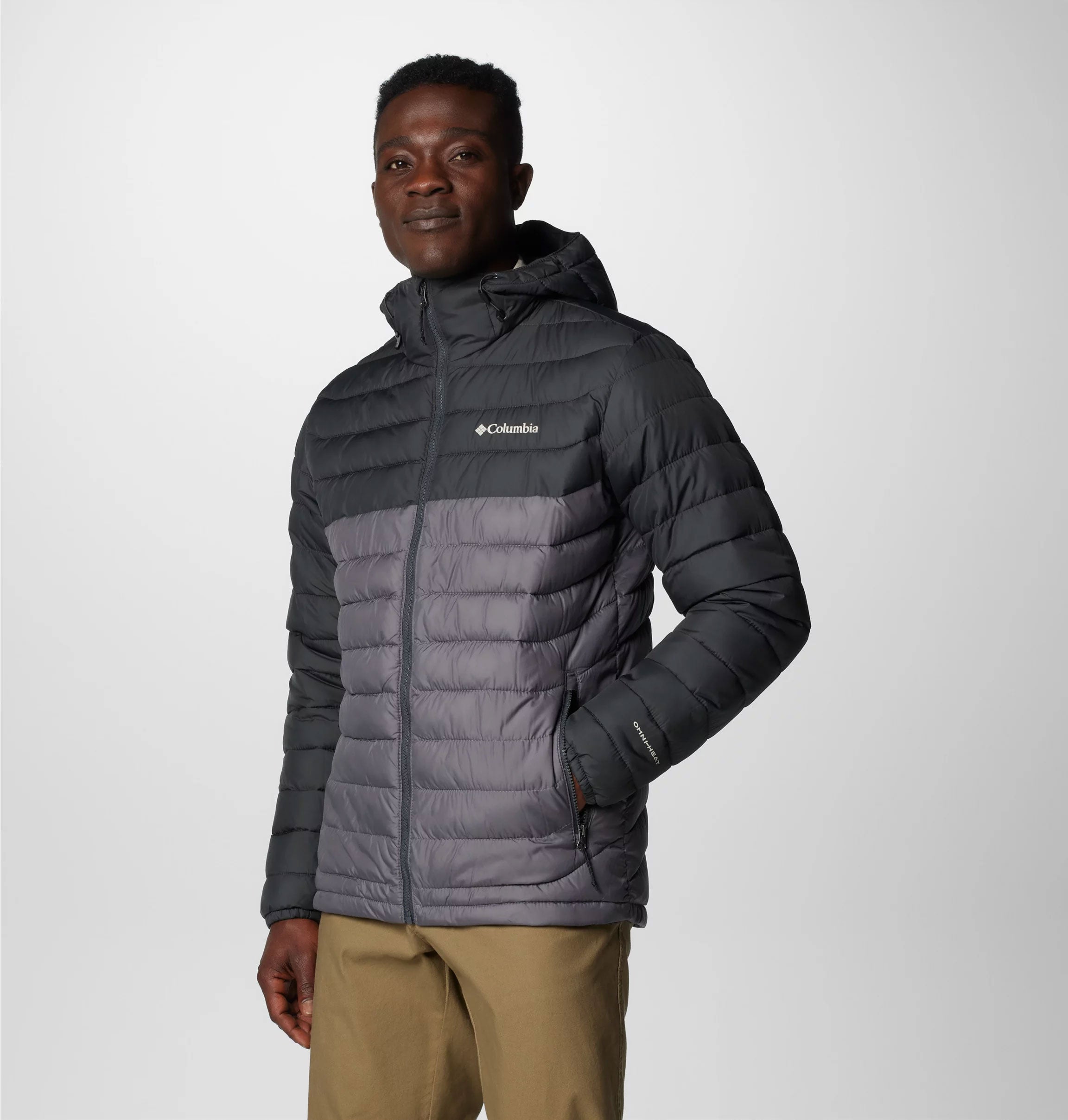 POWDER LITE™ II HOODED INSULATED JACKET City Grey, Shark