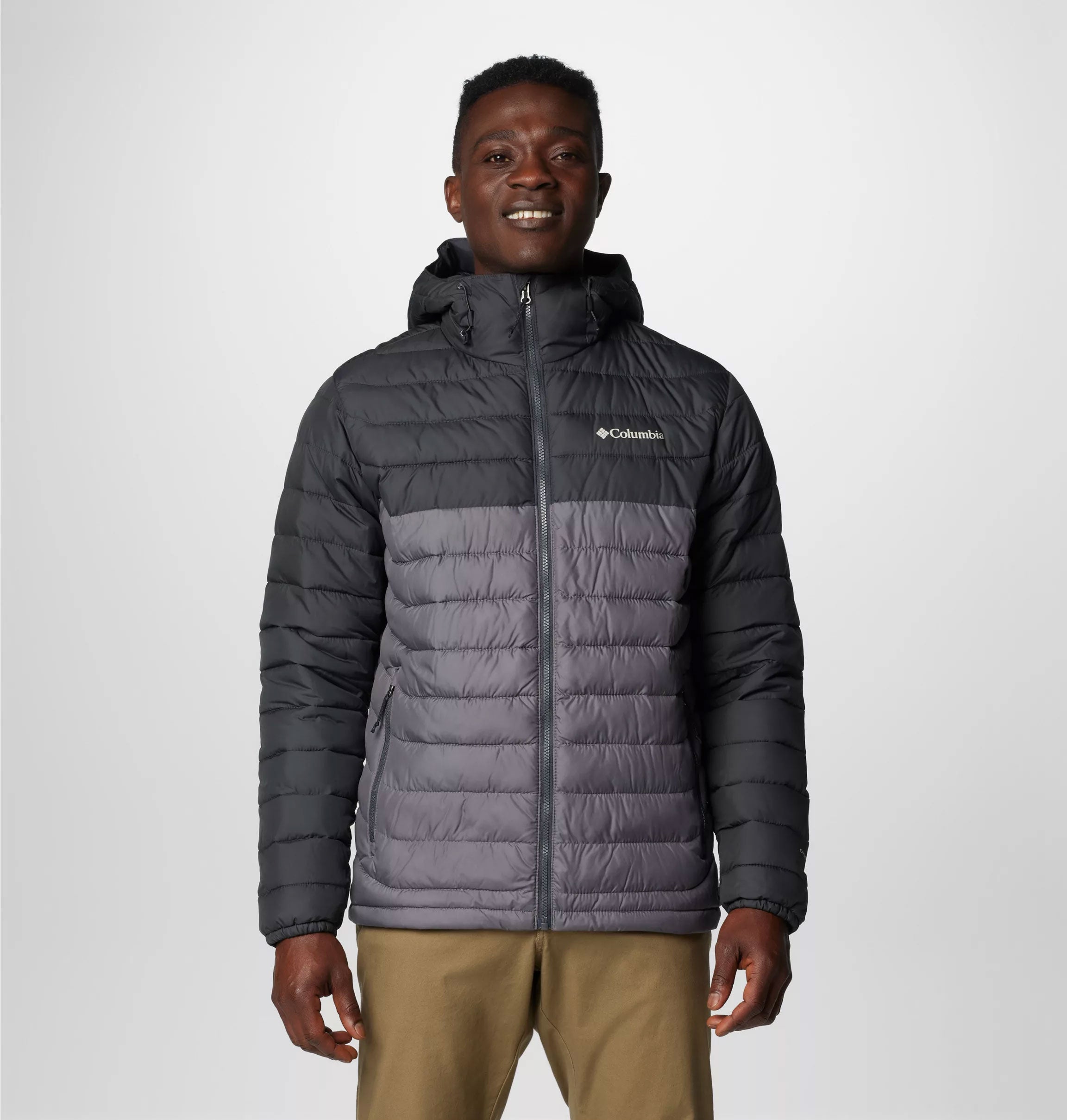 POWDER LITE™ II HOODED INSULATED JACKET City Grey, Shark