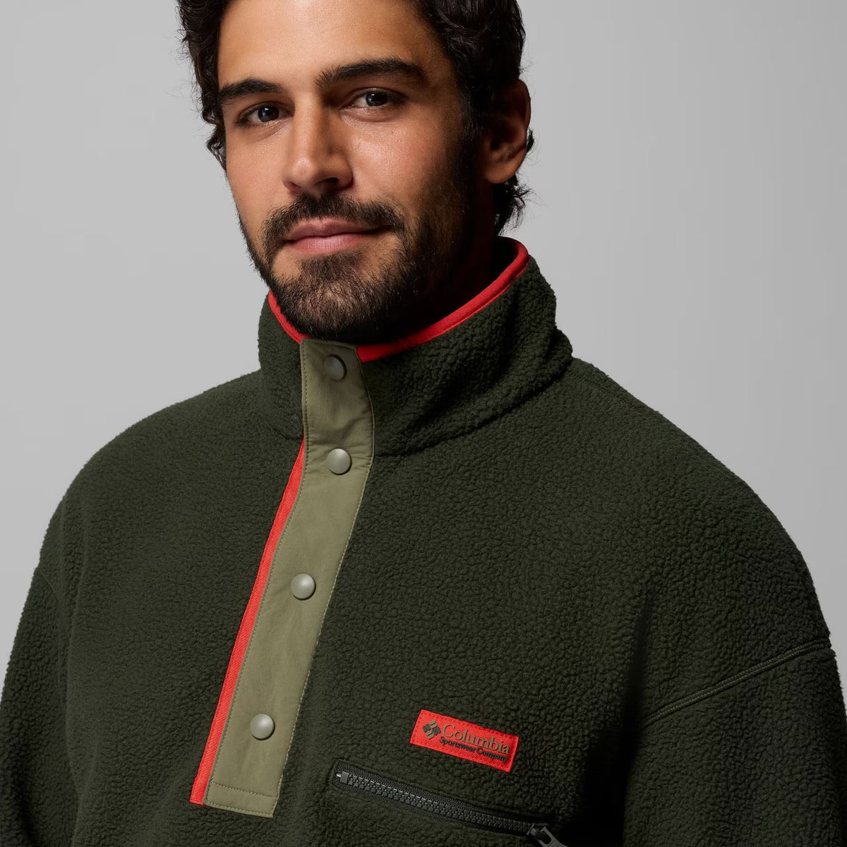 HELVETIA™ II HALF SNAP FLEECE Greenscape