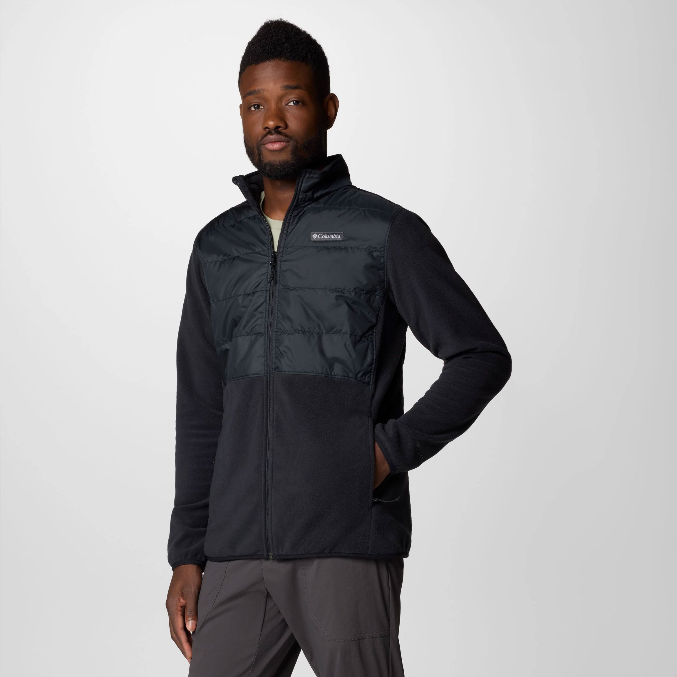 BASIN BUTTE™ II HYBRID FLEECE JACKET Black
