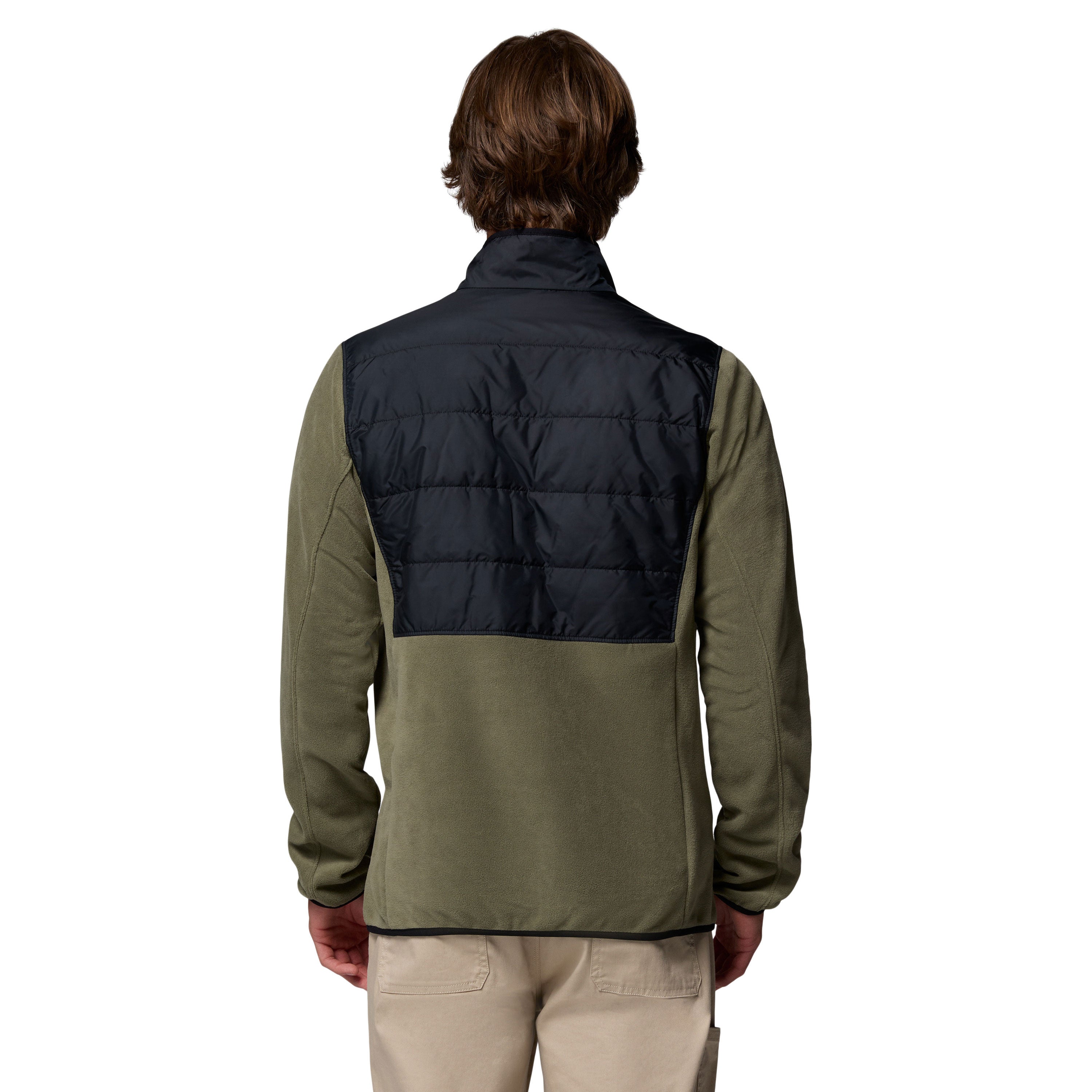 BASIN BUTTE™ II HYBRID FLEECE JACKET Stone Green/Black
