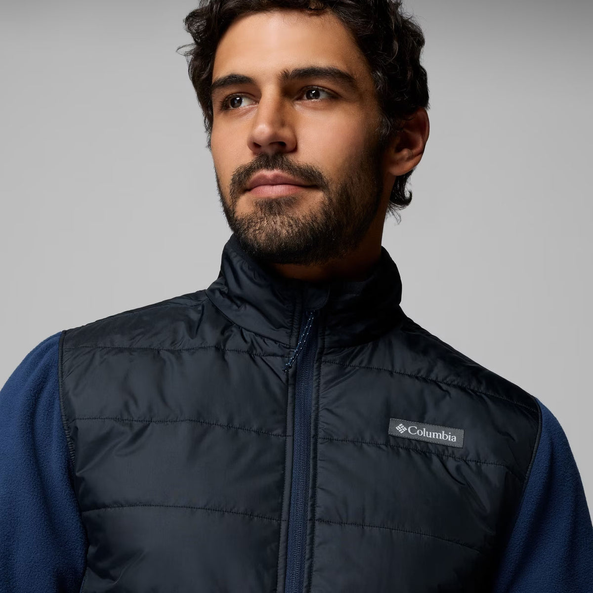 BASIN BUTTE™ II HYBRID FLEECE JACKET Collegiate Navy/Black