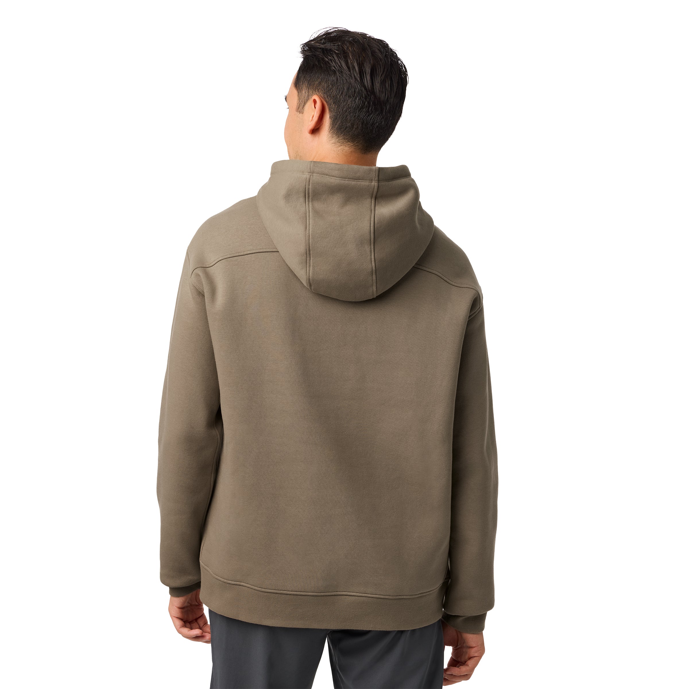 YETI® WETLANDS LOGO BADGE FLEECE HOODIE Wetlands Taupe