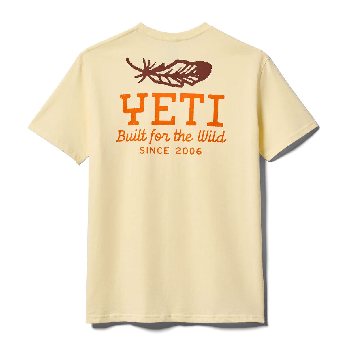 FEATHER SHORT SLEEVE T-SHIRT Butter