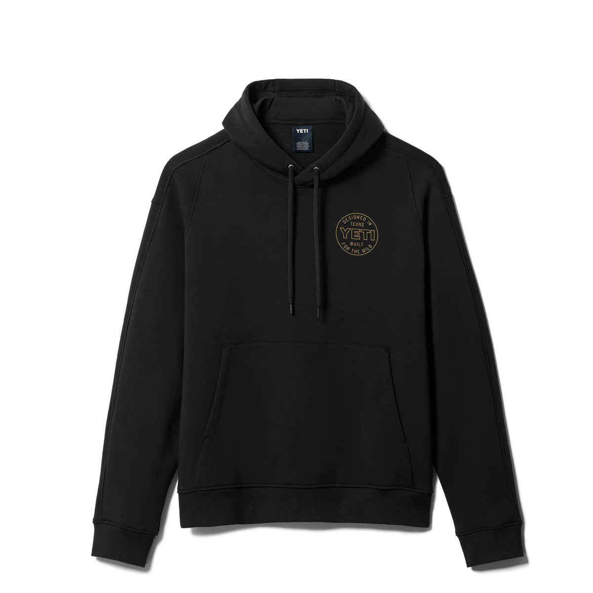 DESIGNED IN PULLOVER FLEECE HOODIE Black