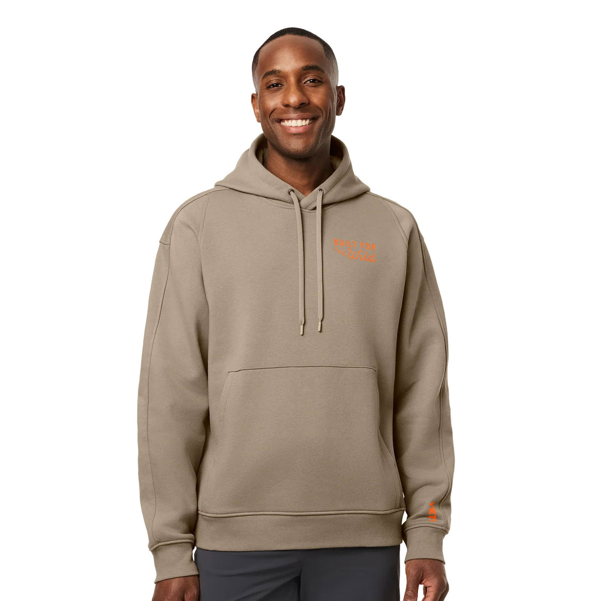 YETI™ WILD PULLOVER FLEECE HOODIE Taupe