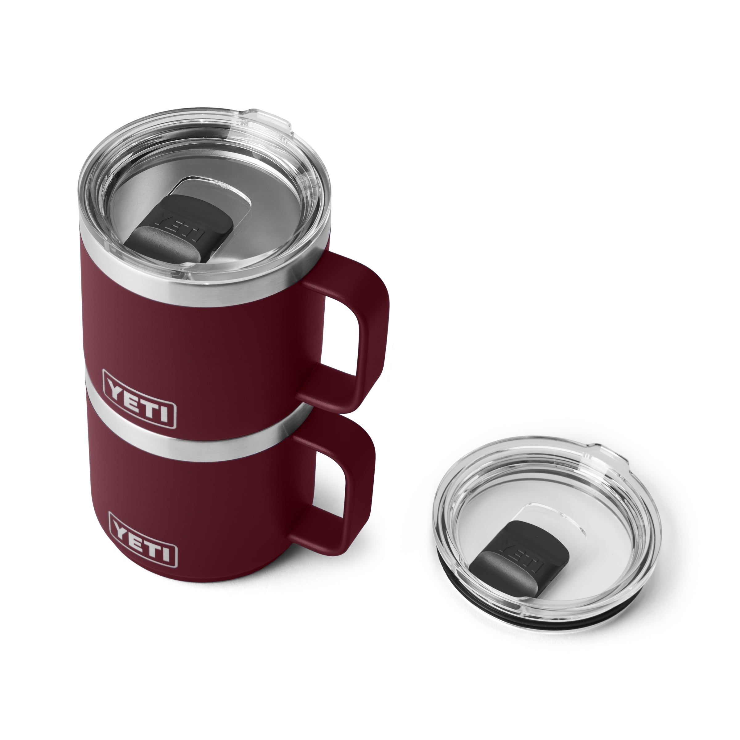 RAMBLER® 14 OZ (414 ML) STACKABLE MUG Wild Vine Red