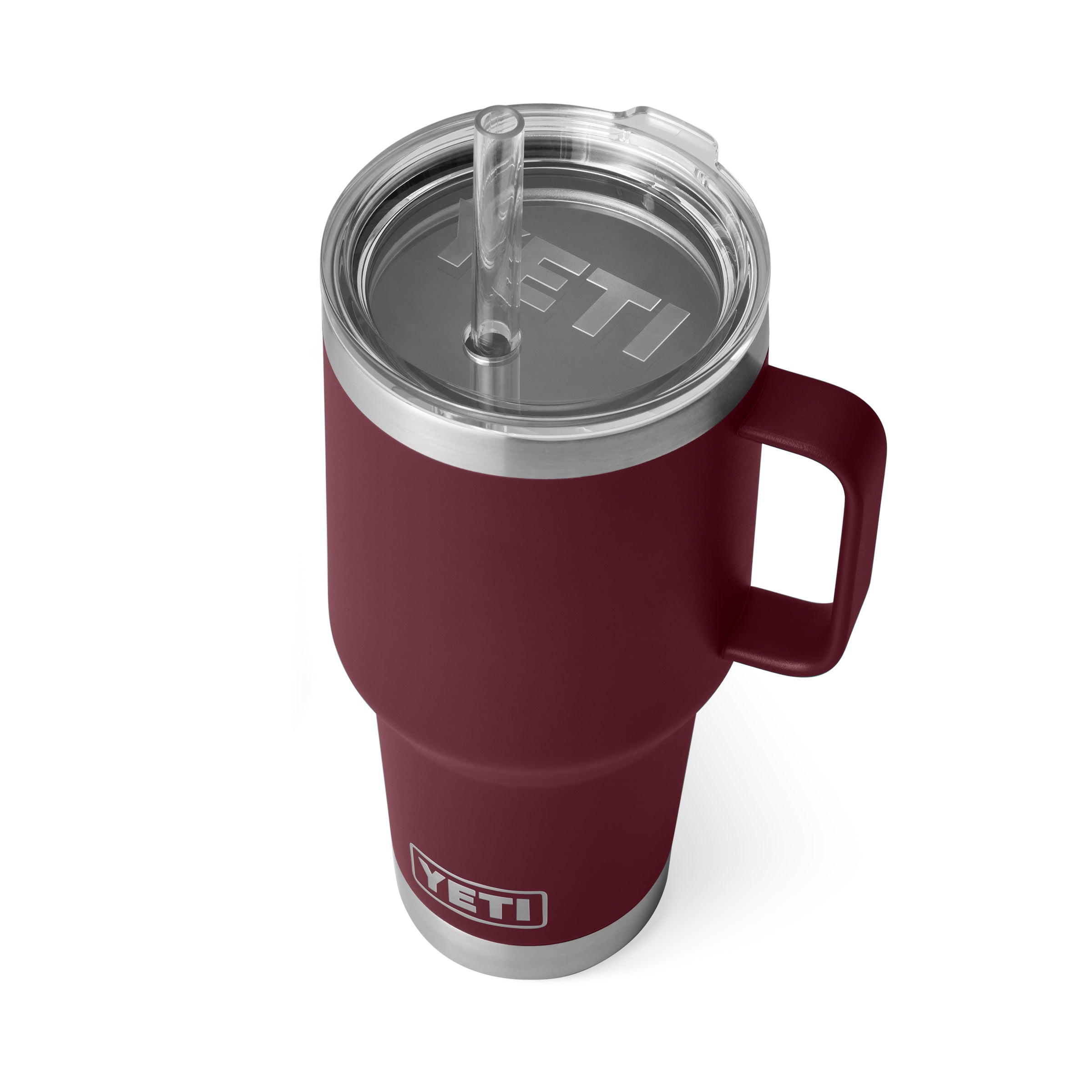 RAMBLER® 35 OZ (994 ML) STRAW MUG Wild Vine Red