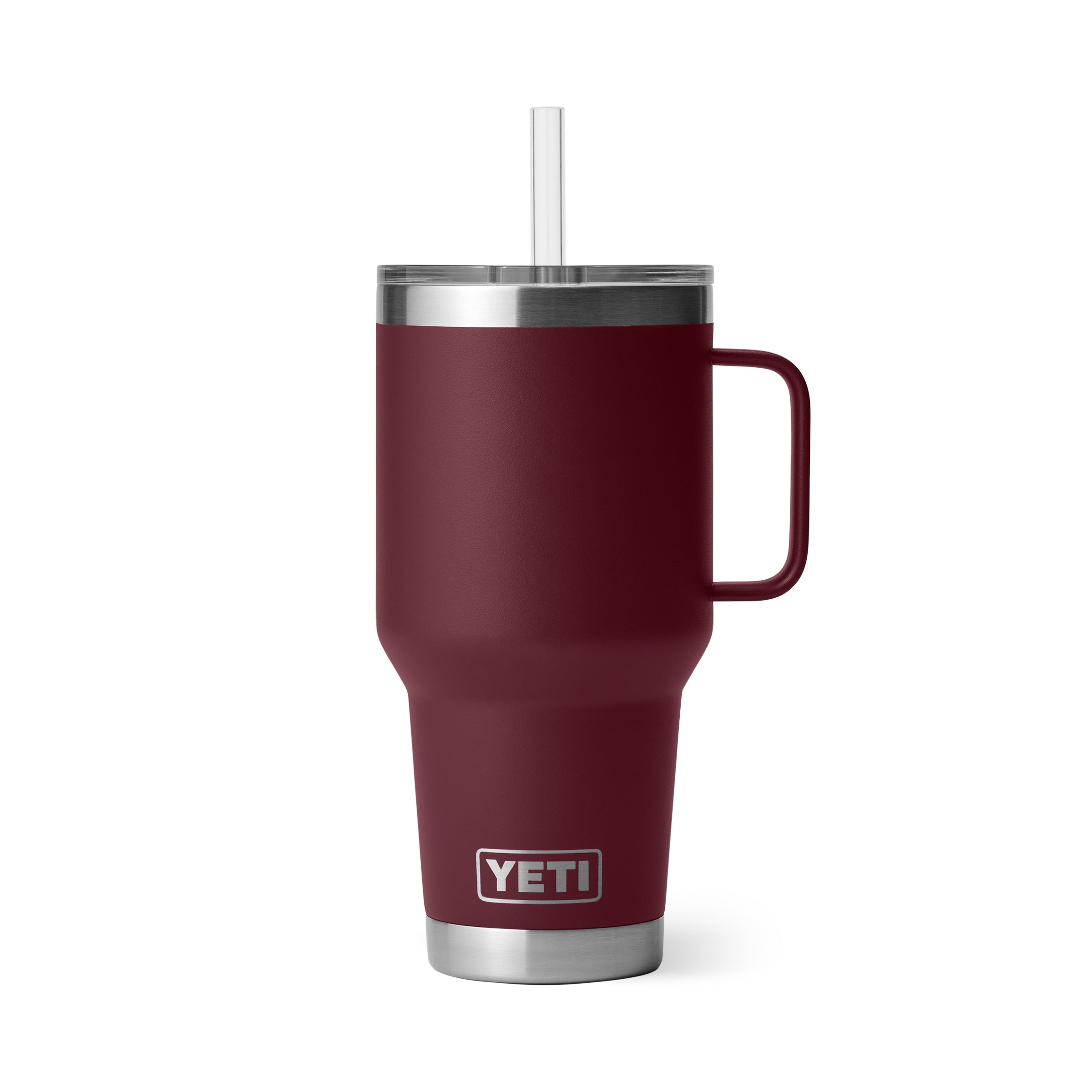 RAMBLER® 35 OZ (994 ML) STRAW MUG Wild Vine Red