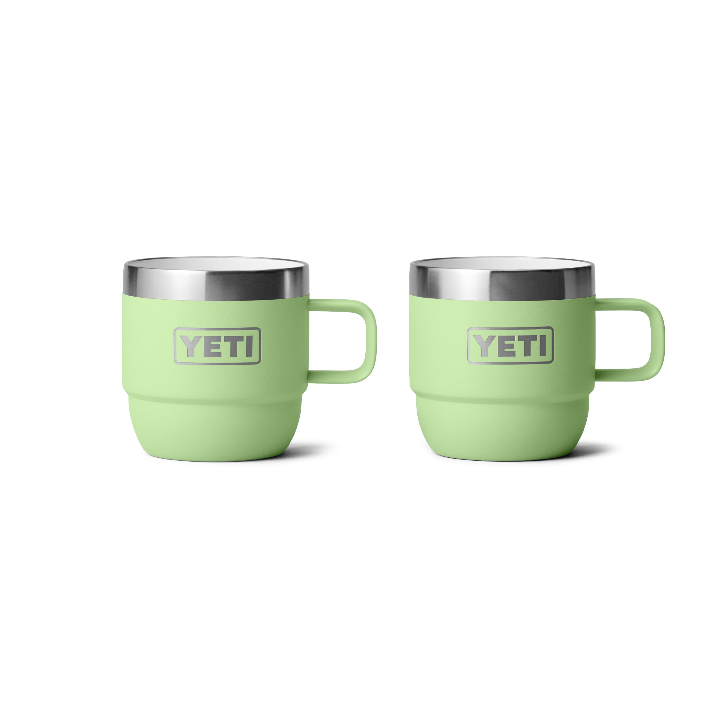 RAMBLER® 6 OZ (177 ML) STACKABLE MUGS (2 PACK) Key Lime