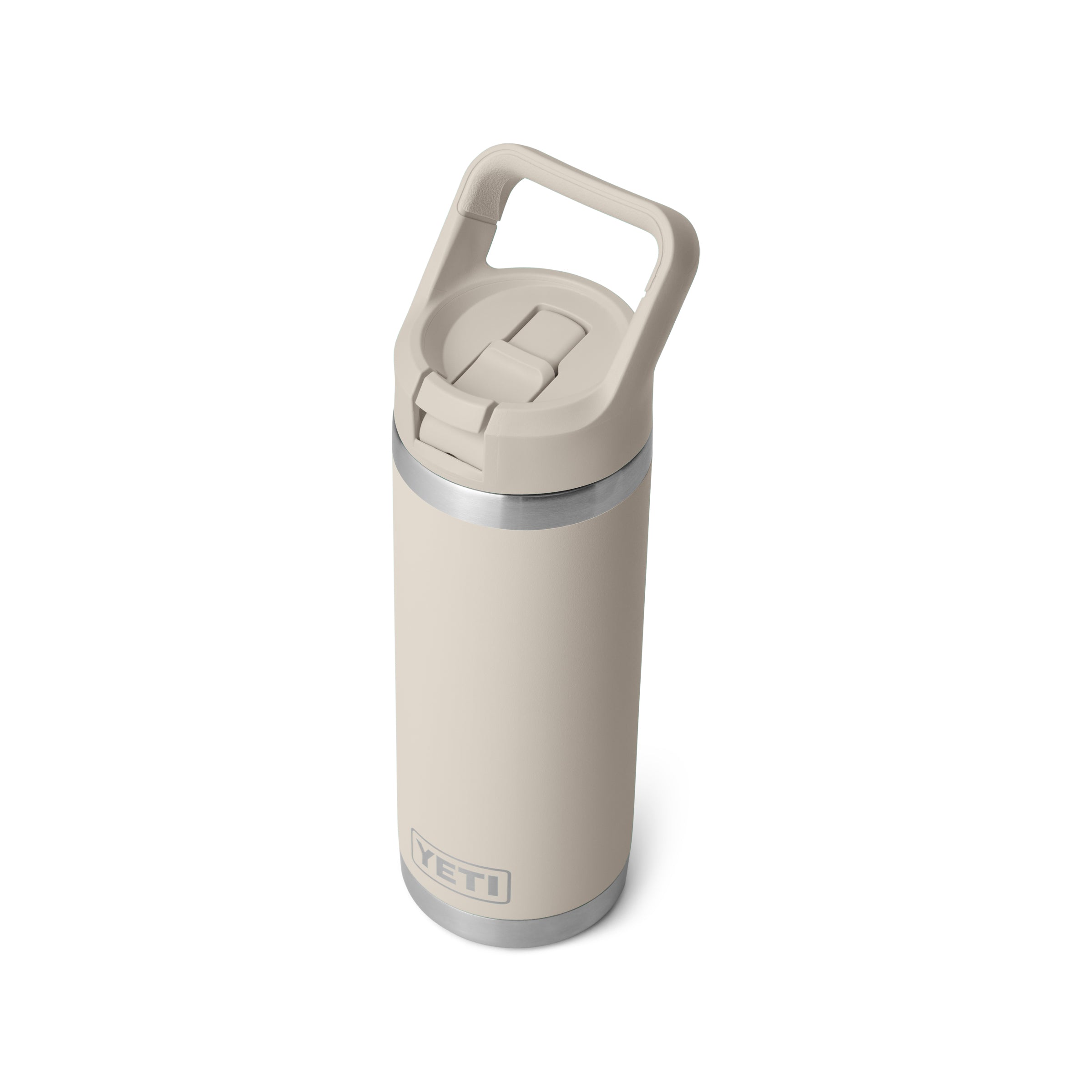 RAMBLER® 18 OZ (532 ML) BOTTLE WITH STRAW CAP Cape Taupe