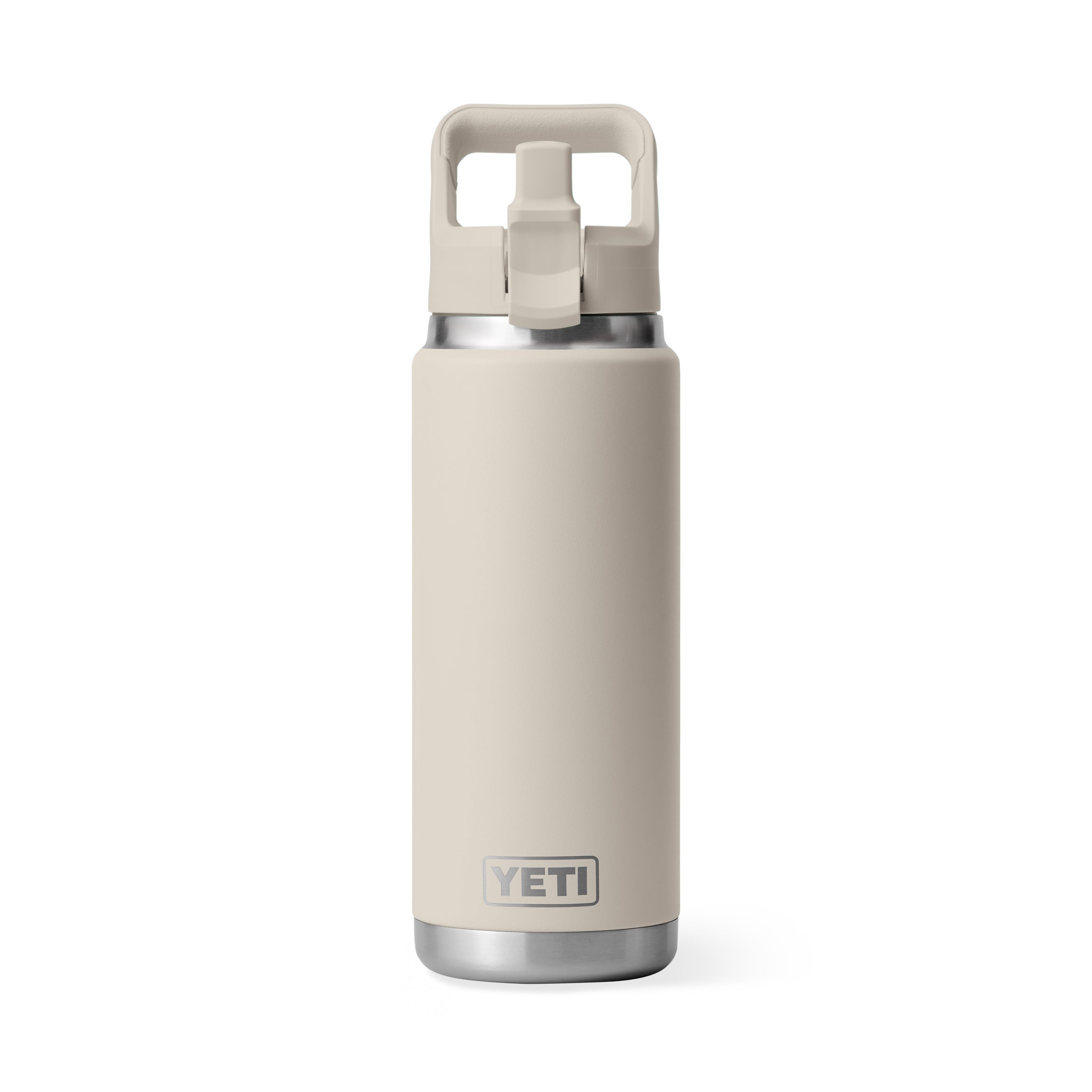 RAMBLER® 26 OZ (739 ML) BOTTLE WITH STRAW CAP Cape Taupe