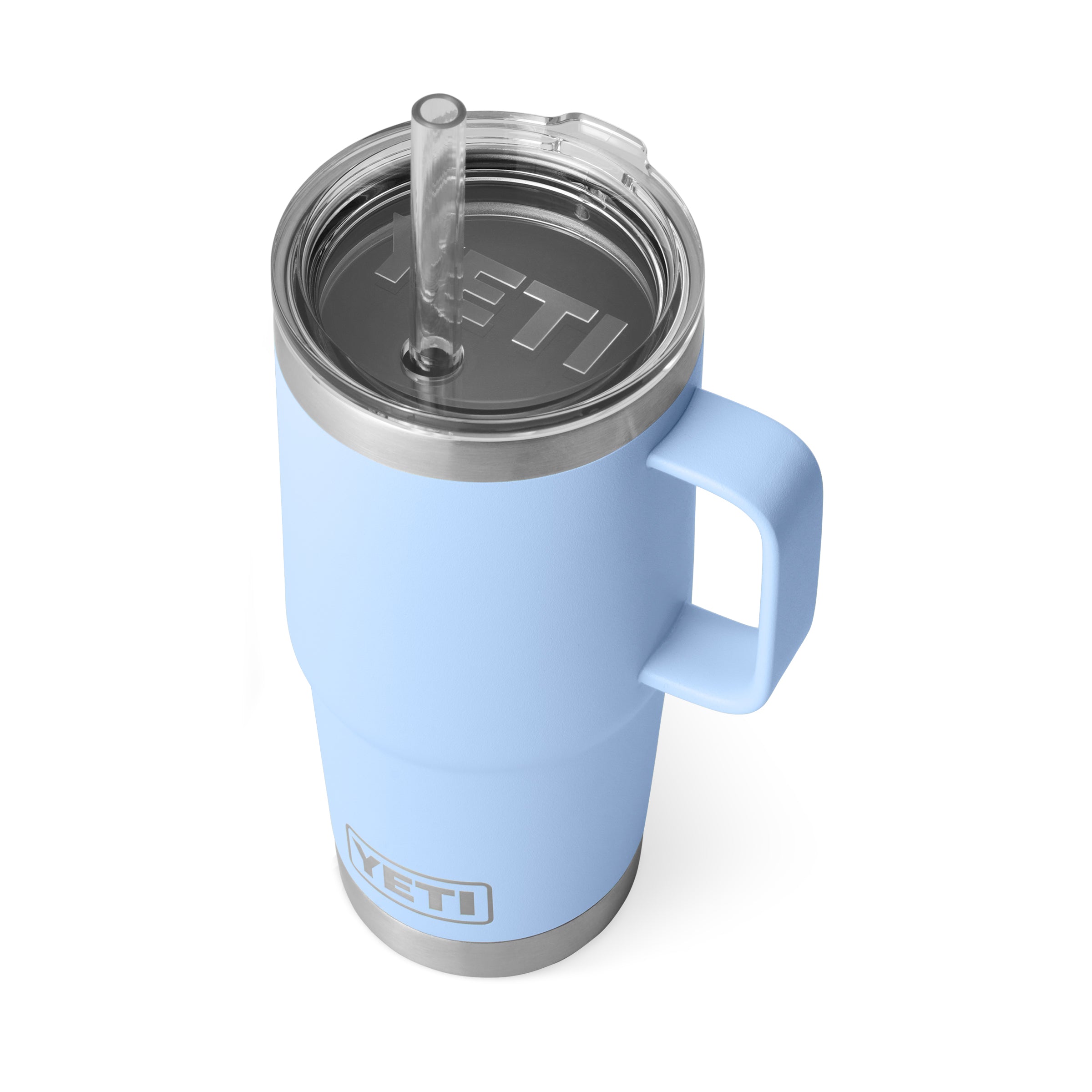 RAMBLER® 25 OZ (710 ML) STRAW MUG Big Sky Blue