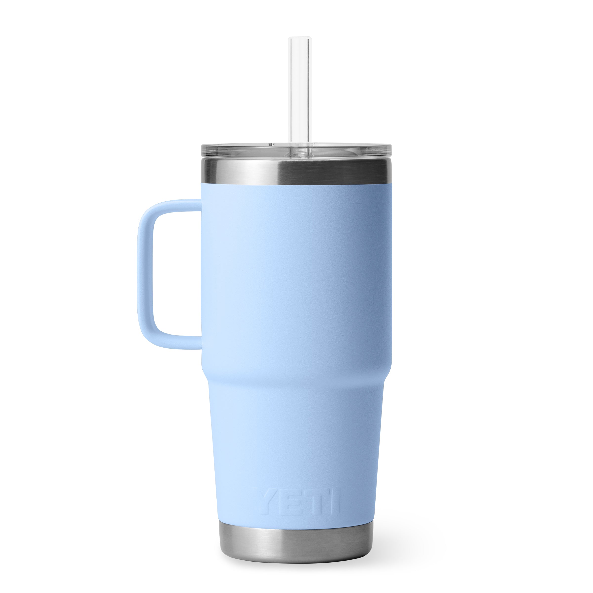 RAMBLER® 25 OZ (710 ML) STRAW MUG Big Sky Blue