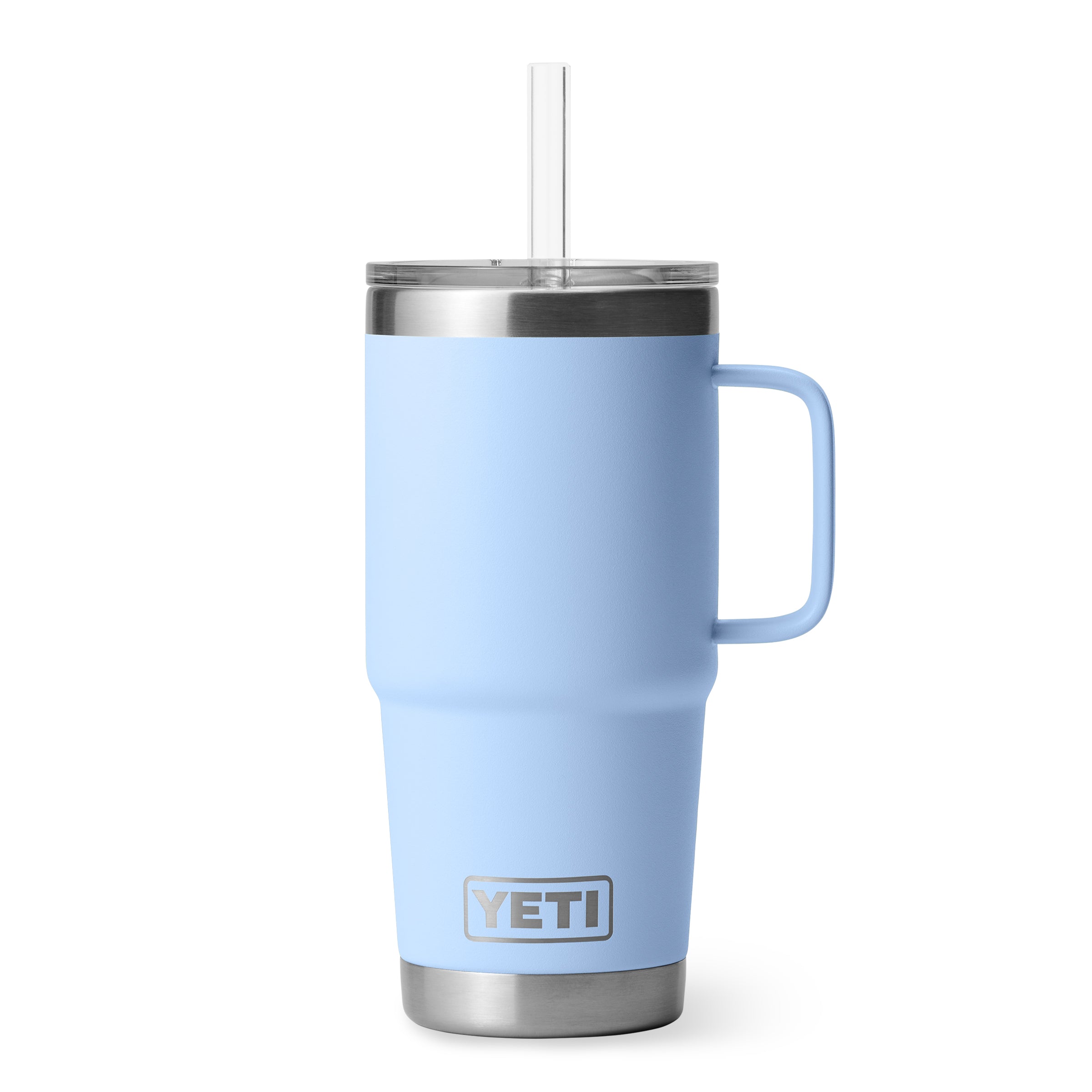 RAMBLER® 25 OZ (710 ML) STRAW MUG Big Sky Blue