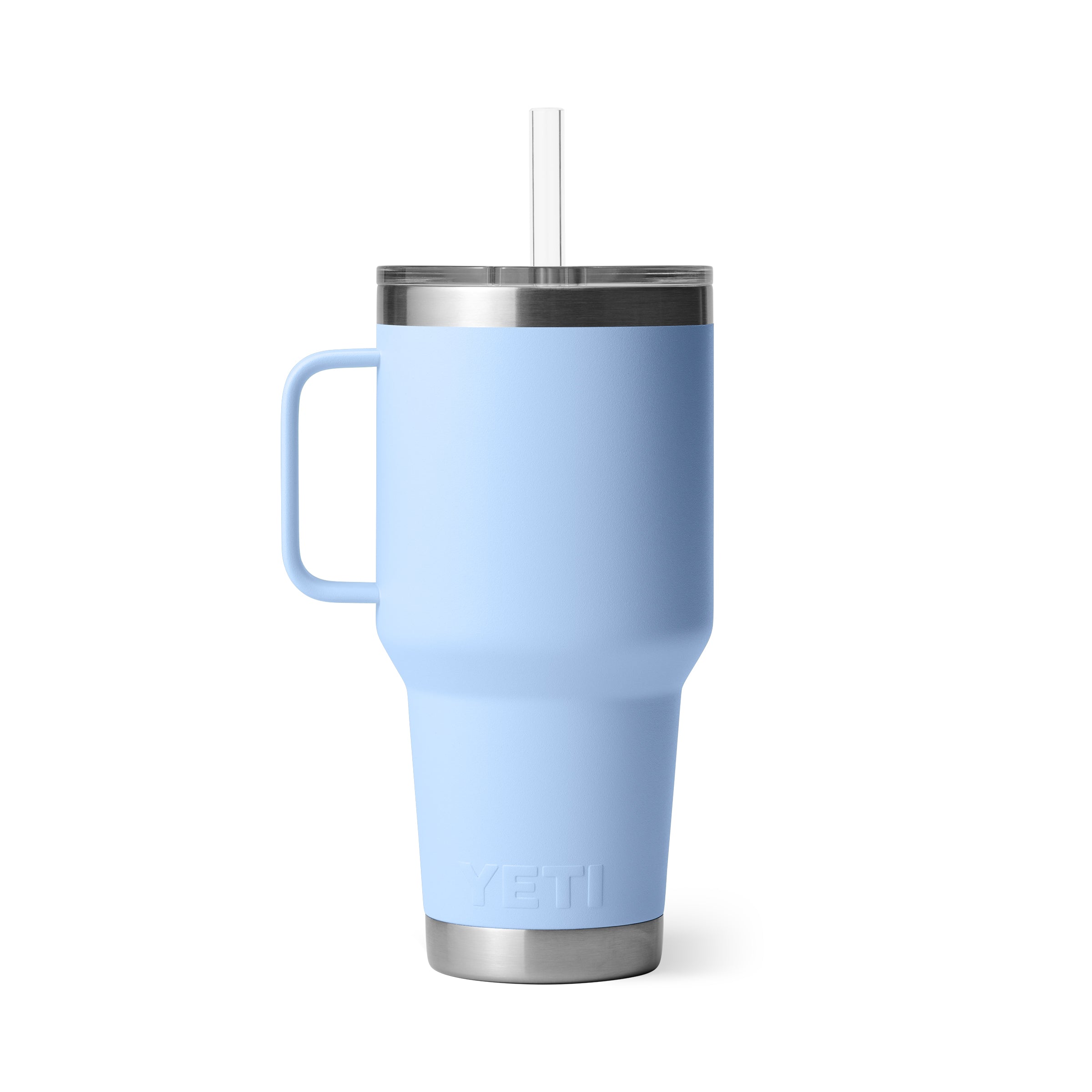RAMBLER® 35 OZ (994 ML) STRAW MUG Big Sky Blue