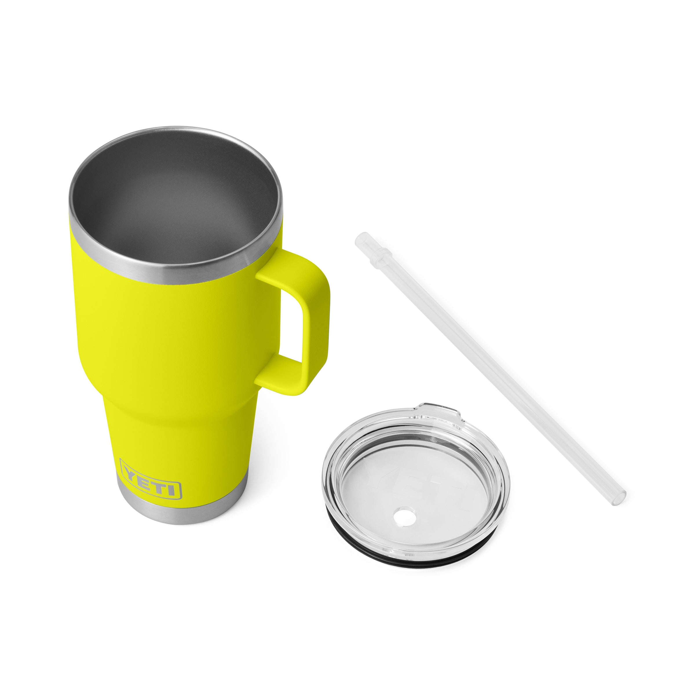 RAMBLER® 35 OZ (994 ML) STRAW MUG Firefly Yellow