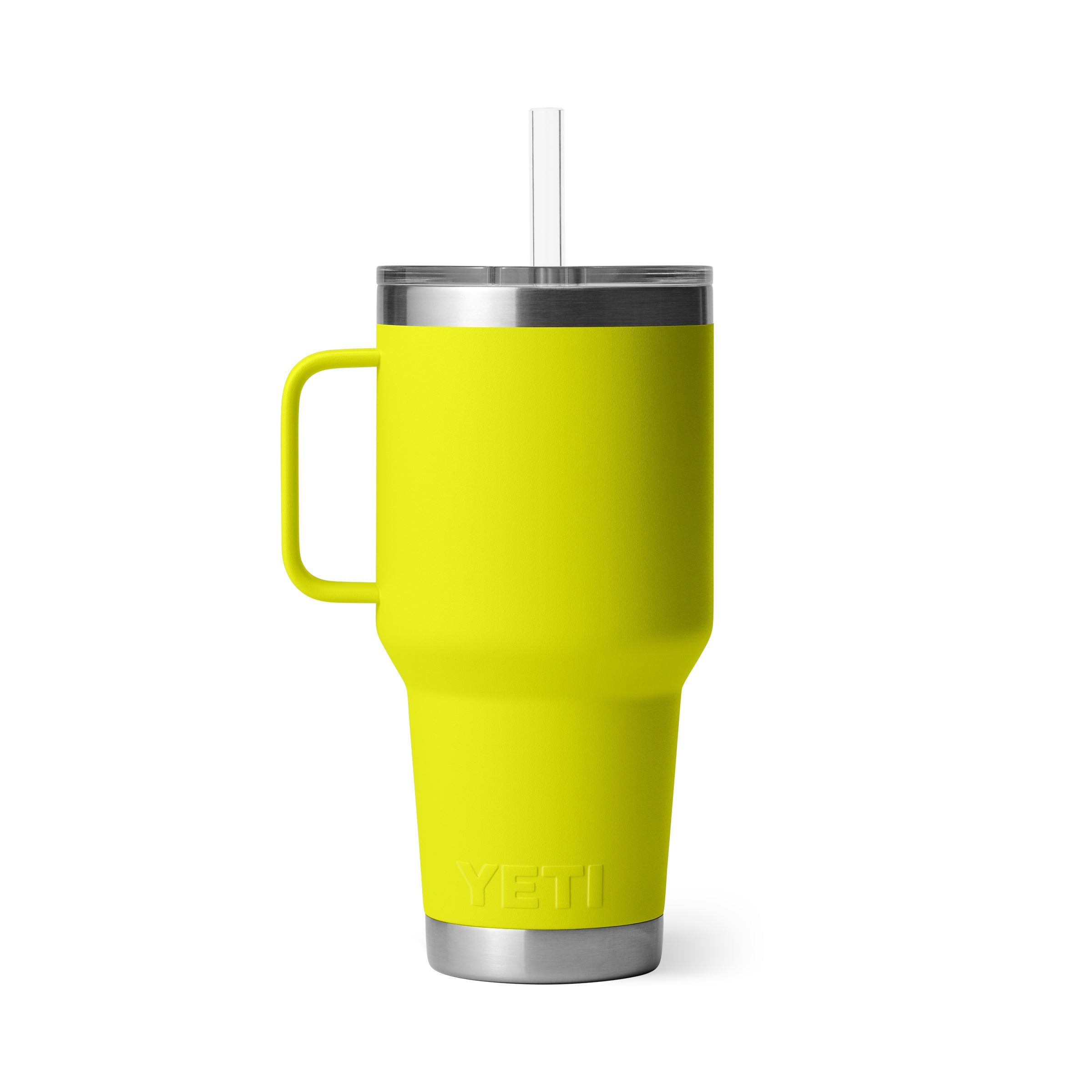 RAMBLER® 35 OZ (994 ML) STRAW MUG Firefly Yellow
