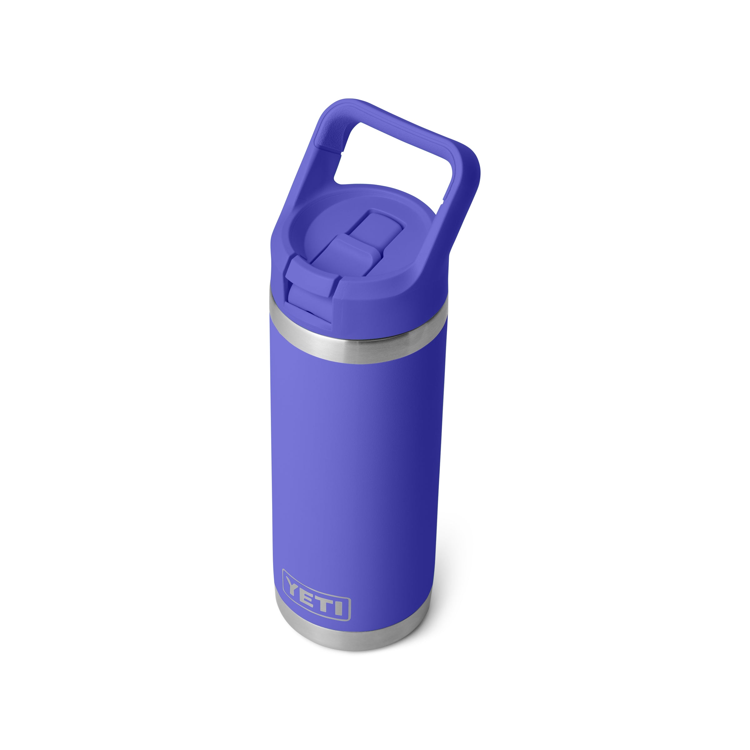 RAMBLER® 18 OZ (532 ML) BOTTLE WITH STRAW CAP Ultramarine Violet