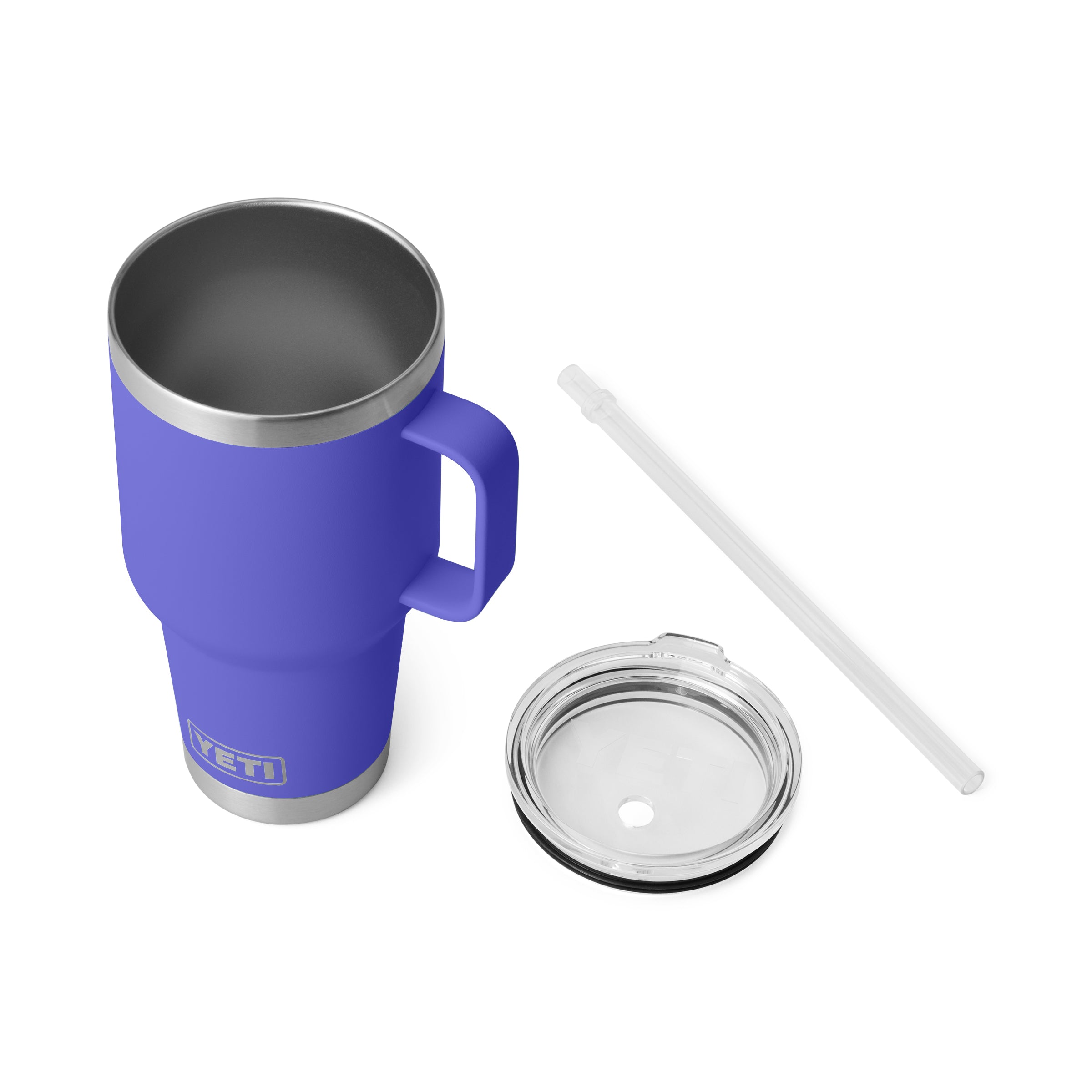 RAMBLER® 35 OZ (994 ML) STRAW MUG Ultramarine Violet