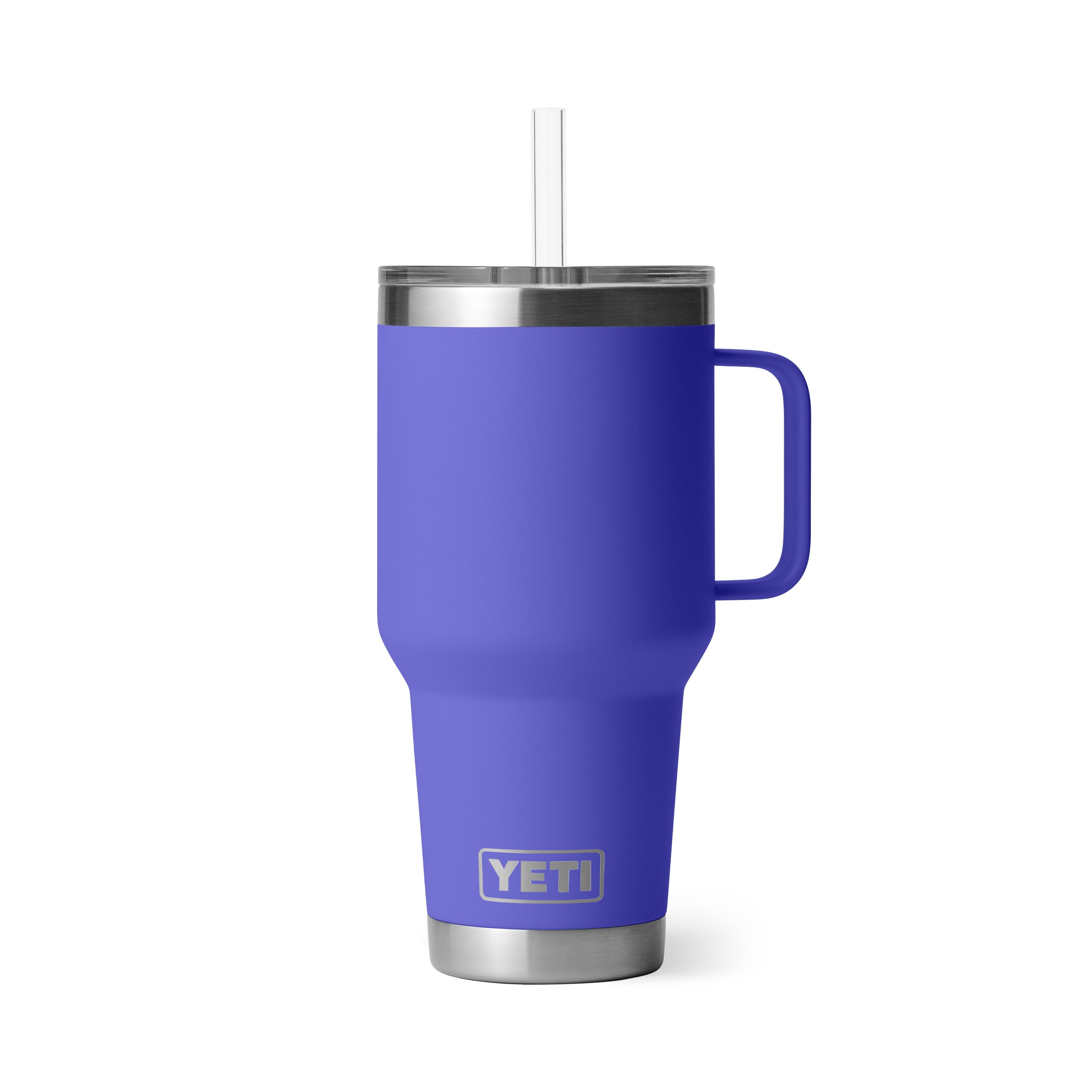 RAMBLER® 35 OZ (994 ML) STRAW MUG Ultramarine Violet