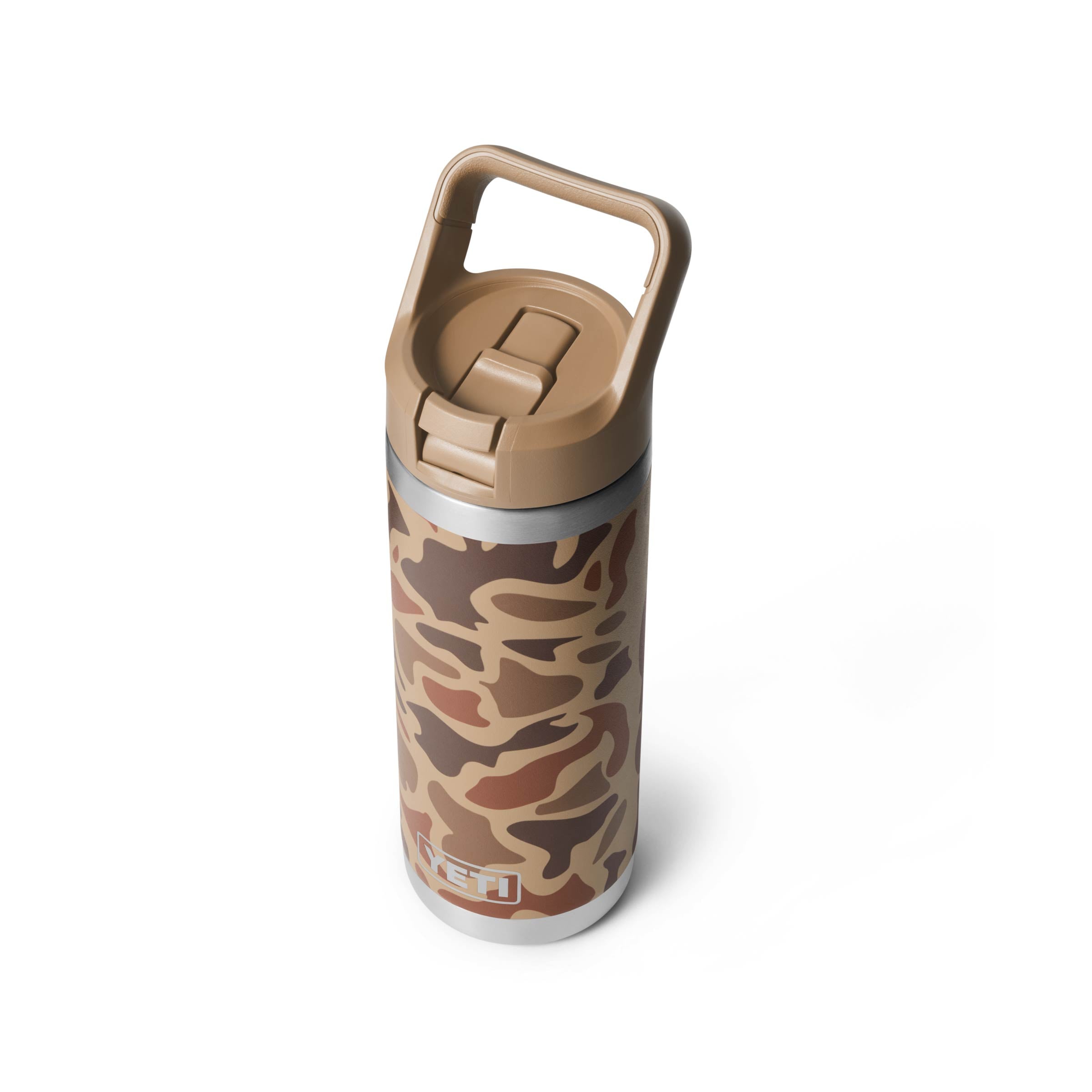 RAMBLER® 18 OZ (532 ML) BOTTLE WITH STRAW CAP Wetlands Camo