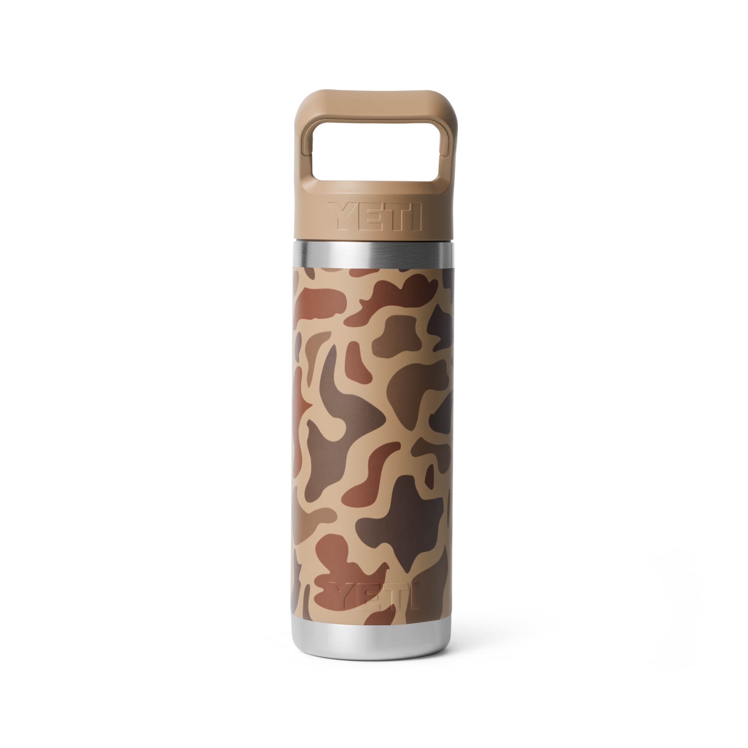 RAMBLER® 18 OZ (532 ML) BOTTLE WITH STRAW CAP Wetlands Camo