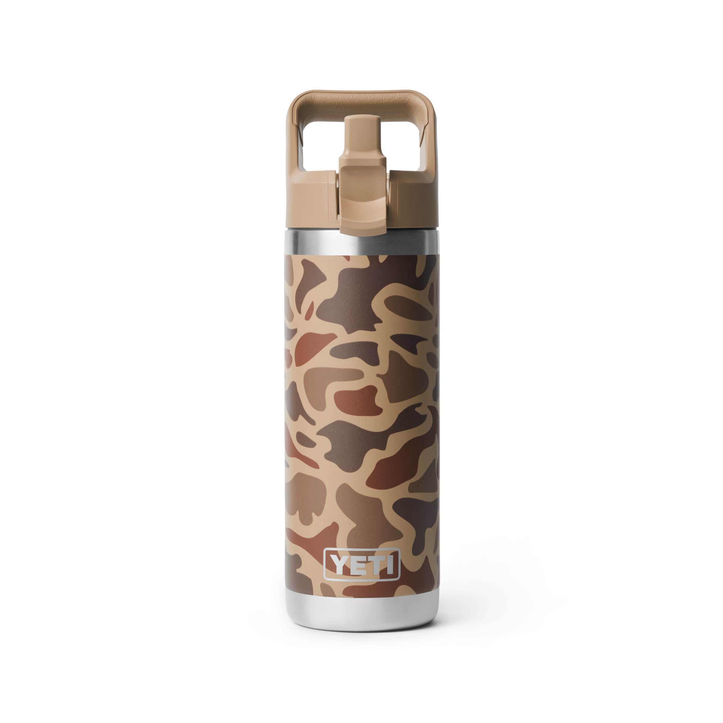 RAMBLER® 18 OZ (532 ML) BOTTLE WITH STRAW CAP Wetlands Camo