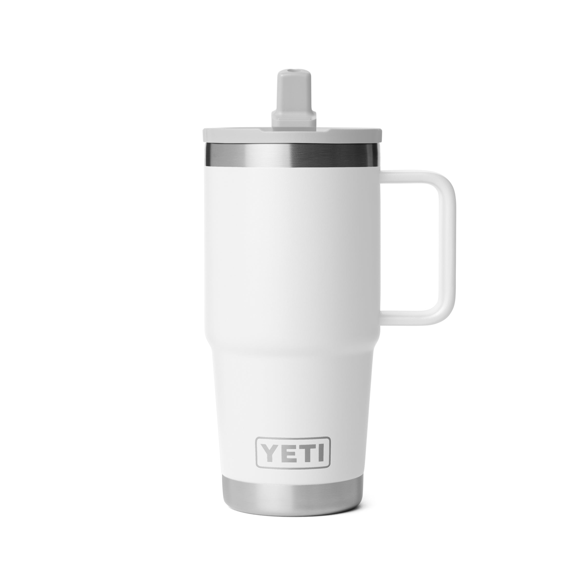 TRAVEL STRAW MUG 20 oz (591 ml) White