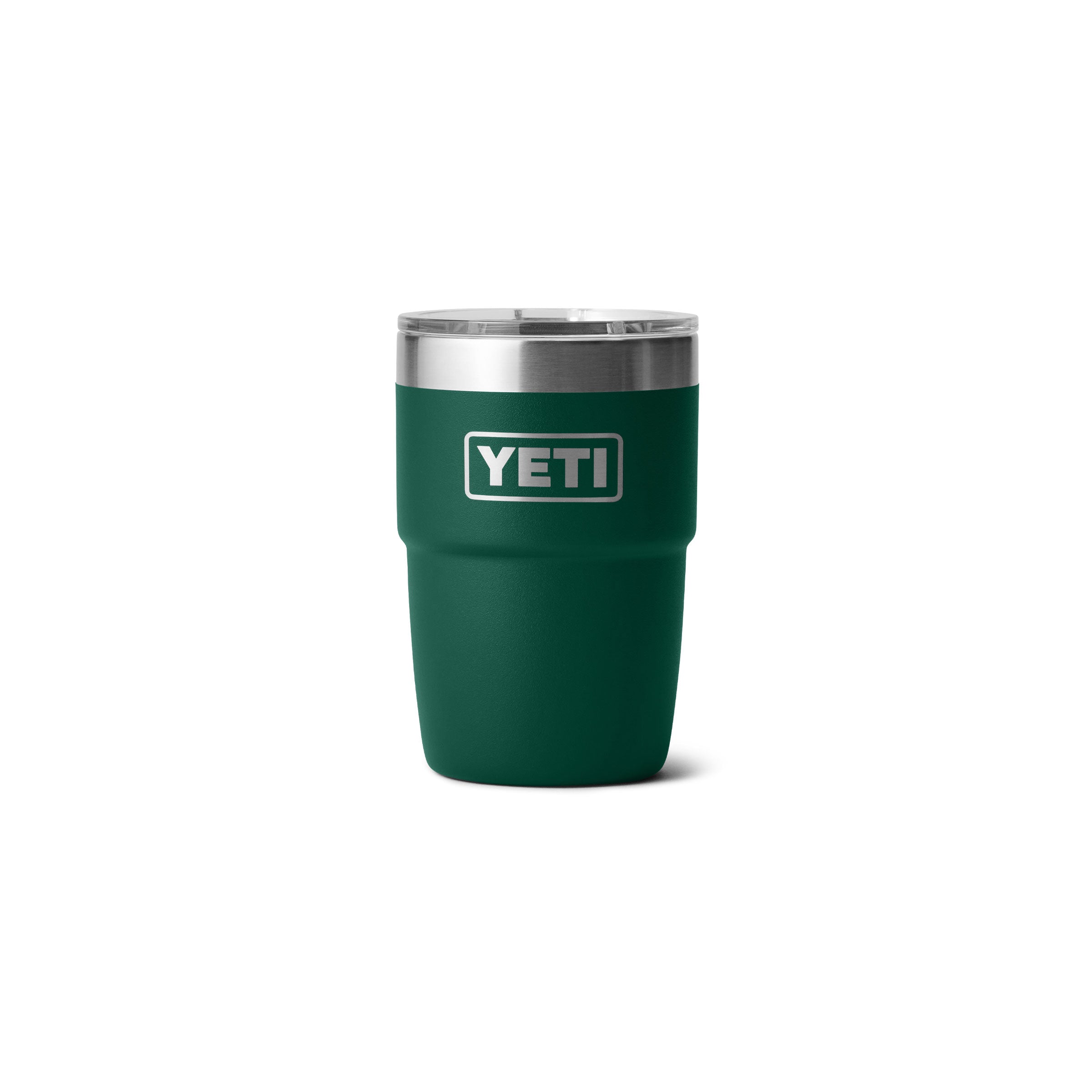 RAMBLER® 8 OZ (237 ML) STACKABLE CERAMIC LINED CUP Black Forest Green